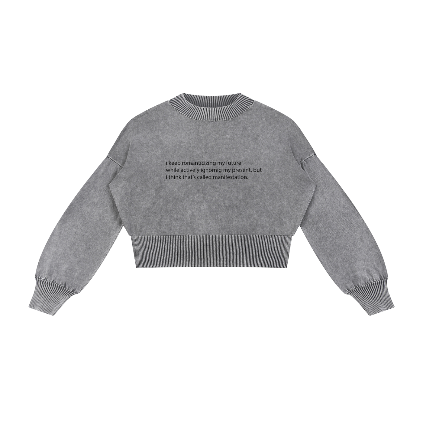 manifesting sweater