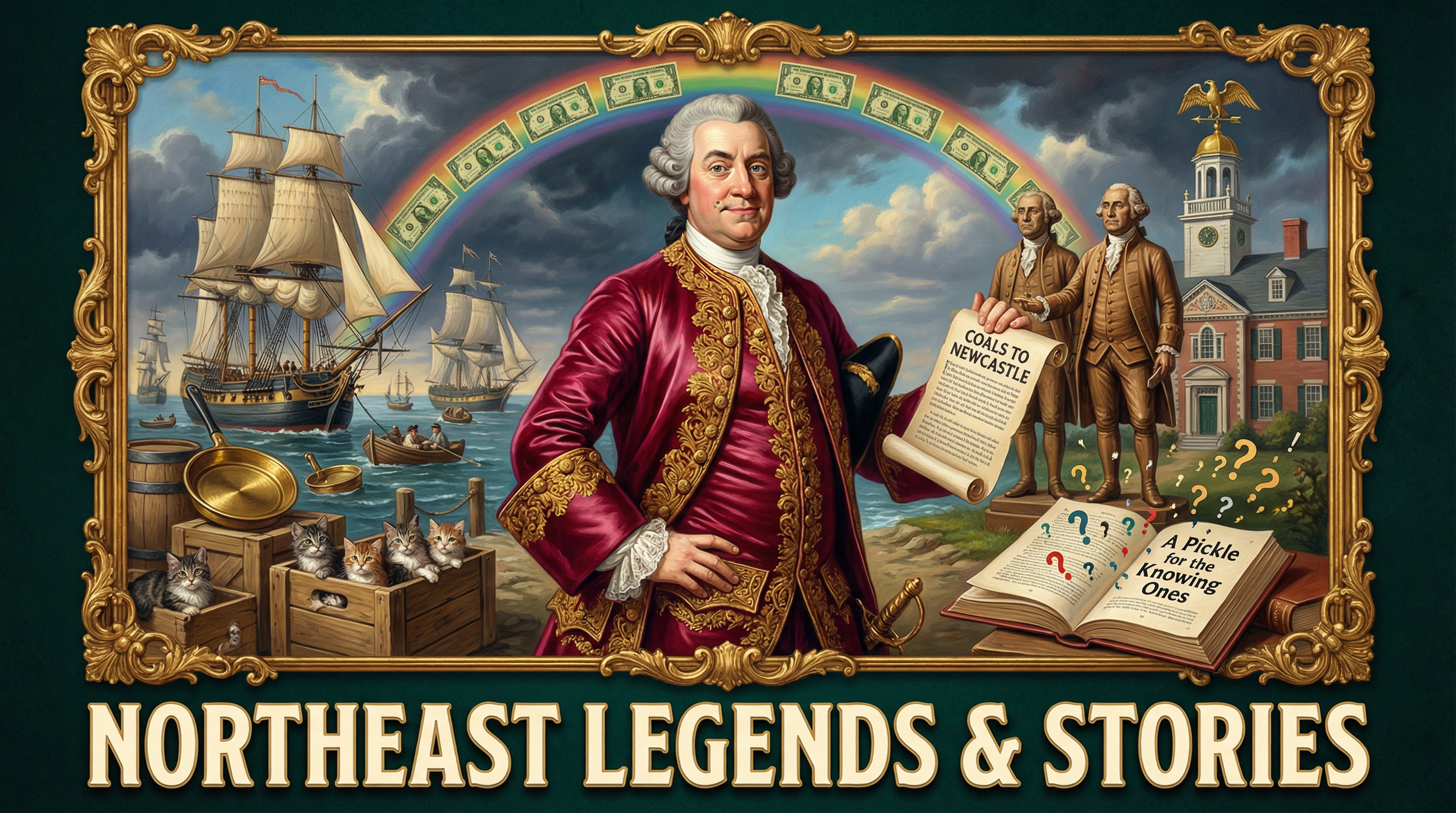 Lord Timothy Dexter: Coal to Newcastle &amp; Fake Funeral Madness