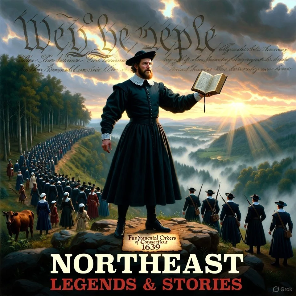 The Rebel Preacher Who Wrote Democracy: Thomas Hooker and the Great Hartford Venture of 1636