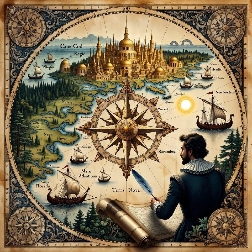 Golden City of Norumbega: New England's Lost Mythical Metropolis &amp; Viking Ties