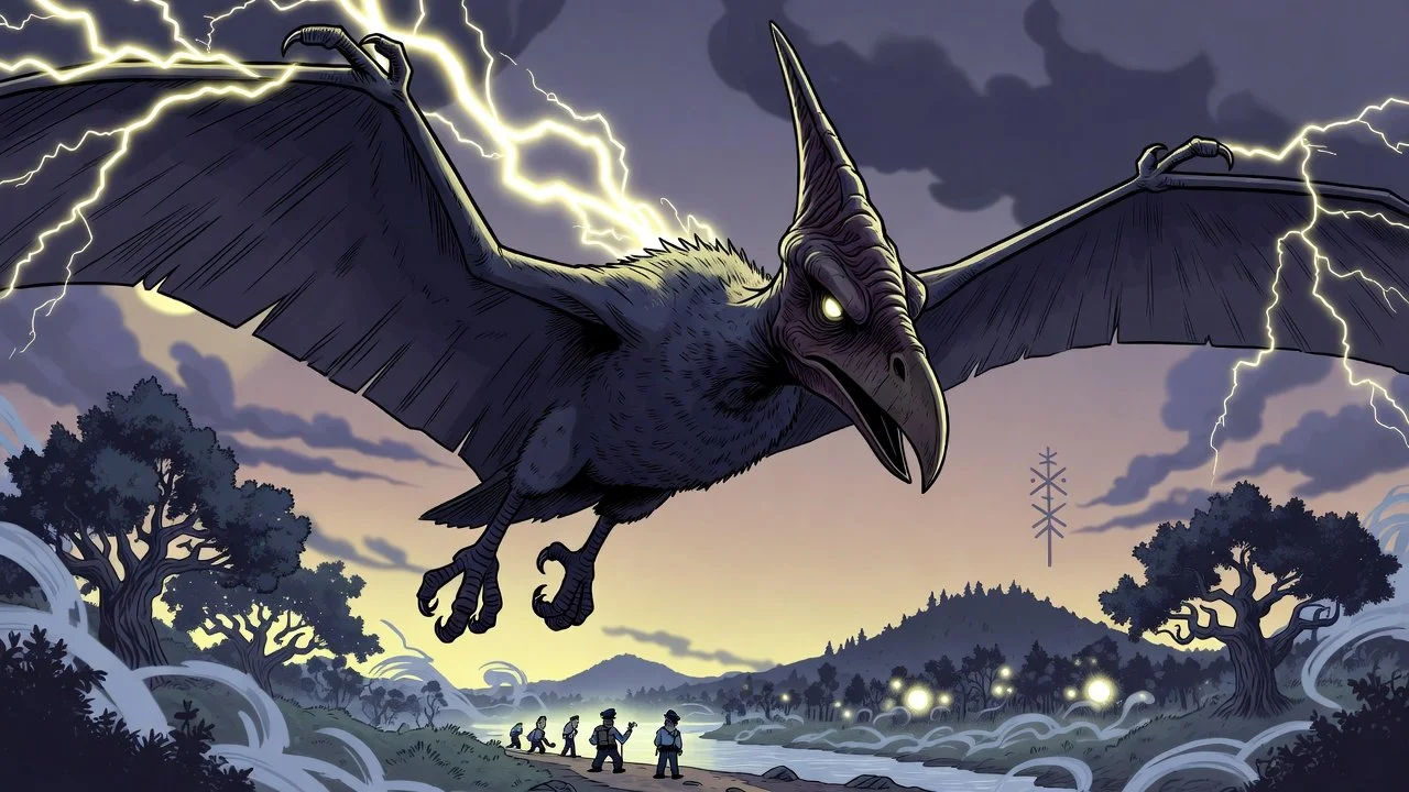 The Thunderbird of the Bridgewater Triangle: Massachusetts' Giant Bird Cryptid Sightings &amp; Ancient Wampanoag Legend