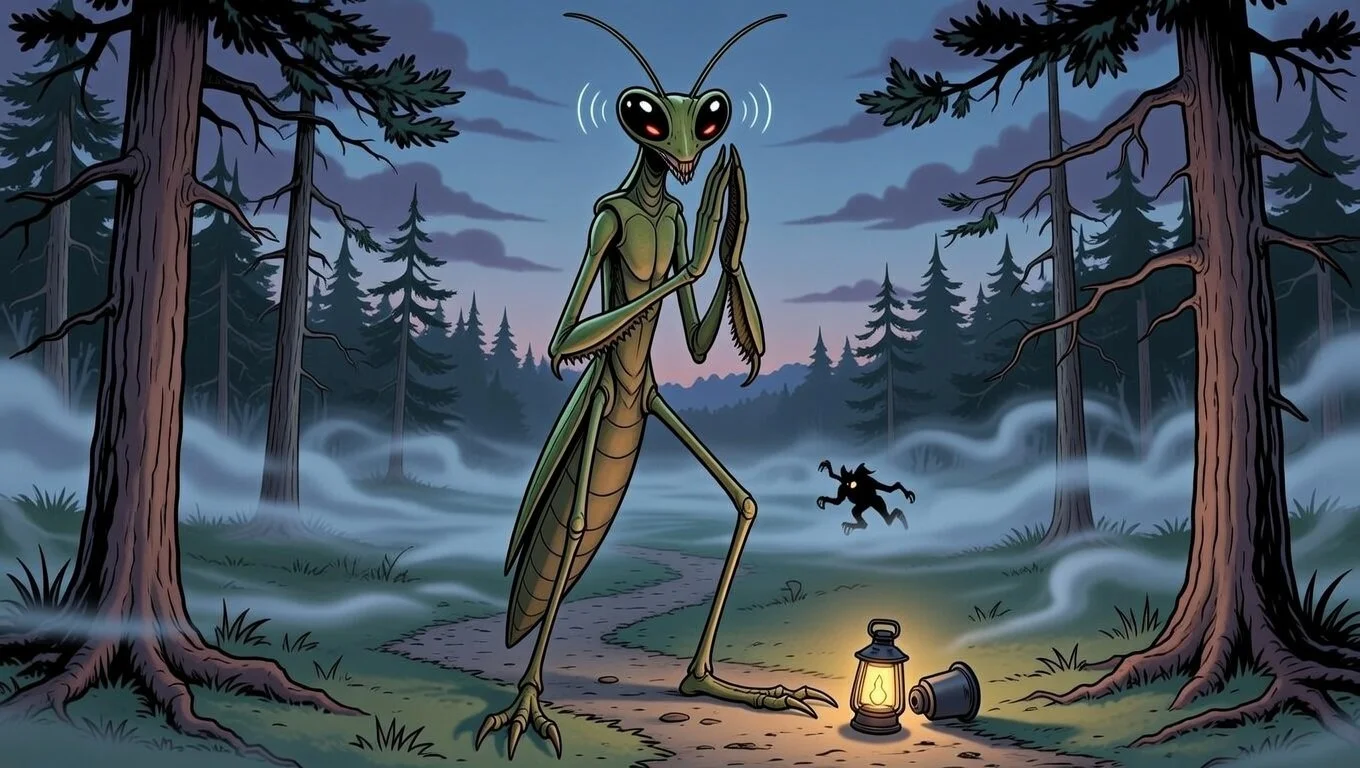 The Mantis Man of New Jersey: The Insect-Humanoid Cryptid Haunting the Pine Barrens &amp; Beyond
