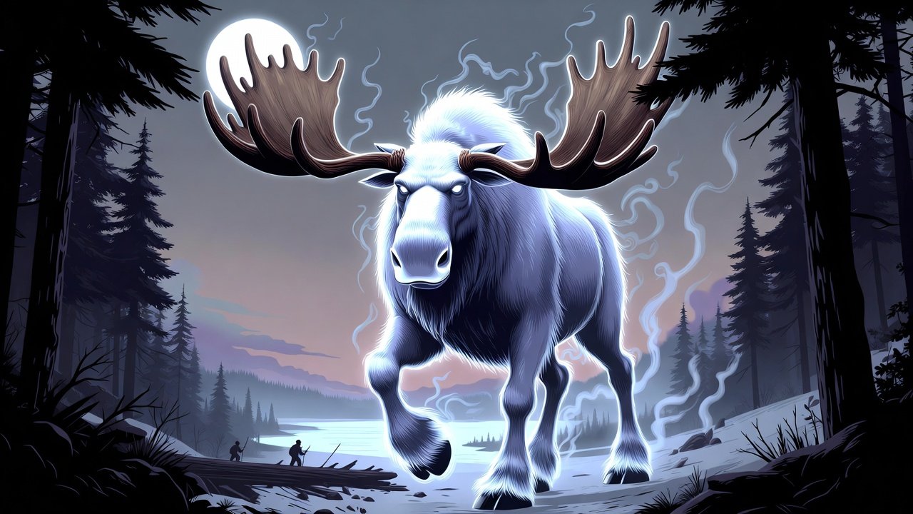 The Spectral Moose of Maine &amp; New England: Giant Ghostly Moose Sightings 