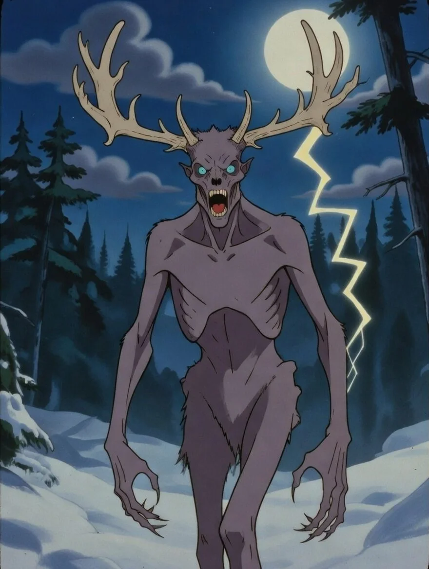 The Wendigo: Algonquian Folklore's Cannibalistic Spirit Monster Haunting New England's Northern Woods – Origins, Descriptions, Sightings &amp; Modern Cryptid Tales