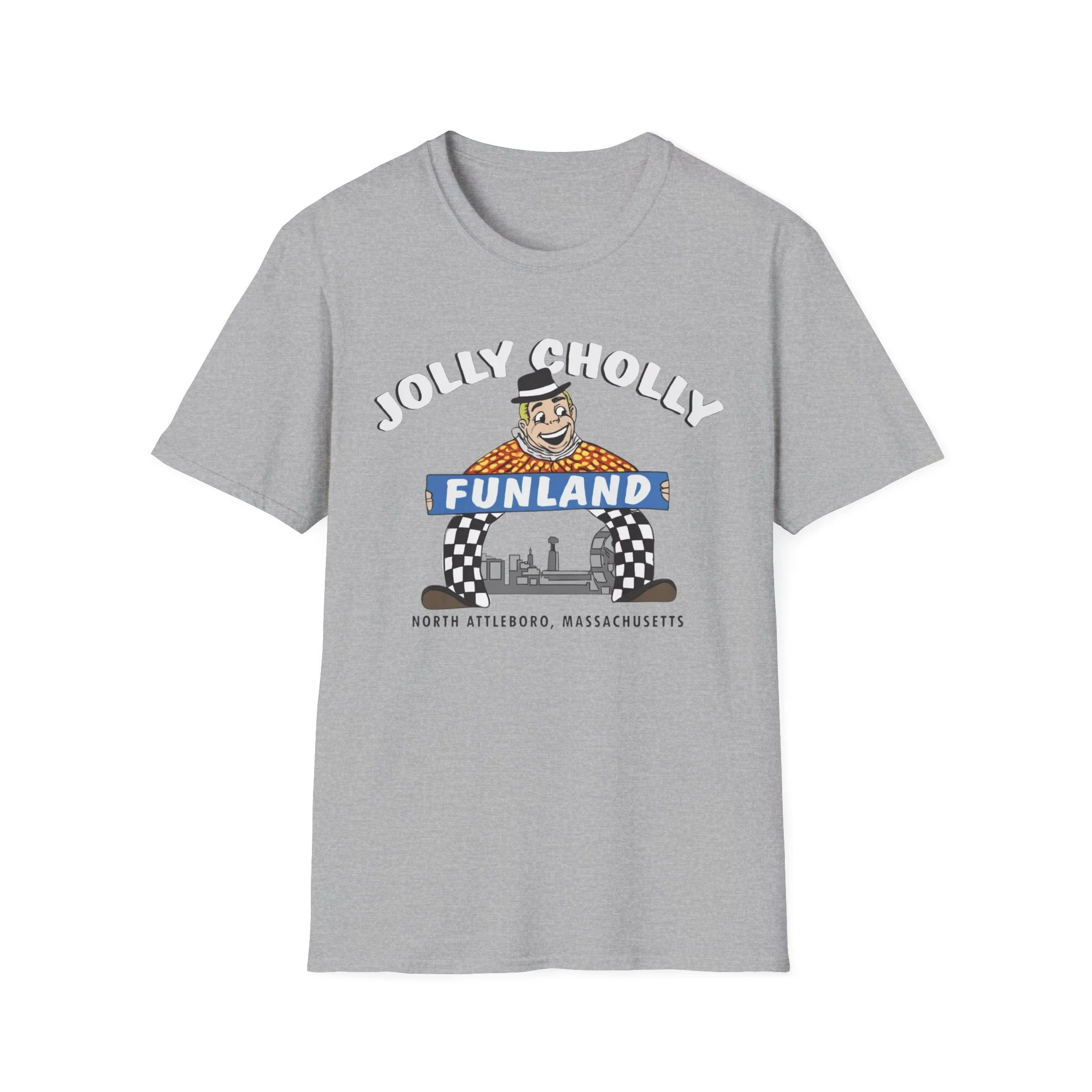 Jolly Cholly Funland T-Shirt | North Attleboro Massachusetts amusement park tee