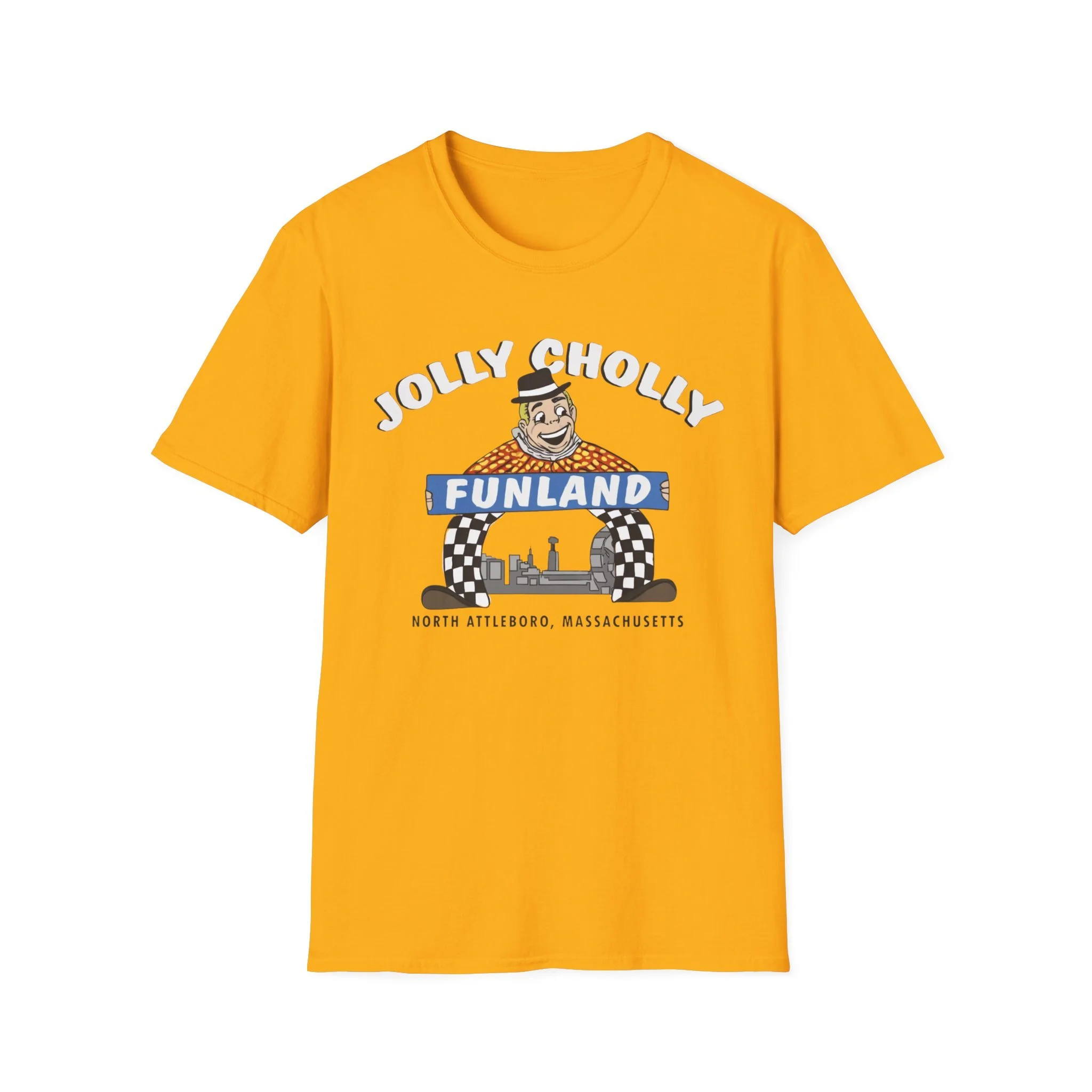 Jolly Cholly Funland T-Shirt | North Attleboro Massachusetts amusement park tee