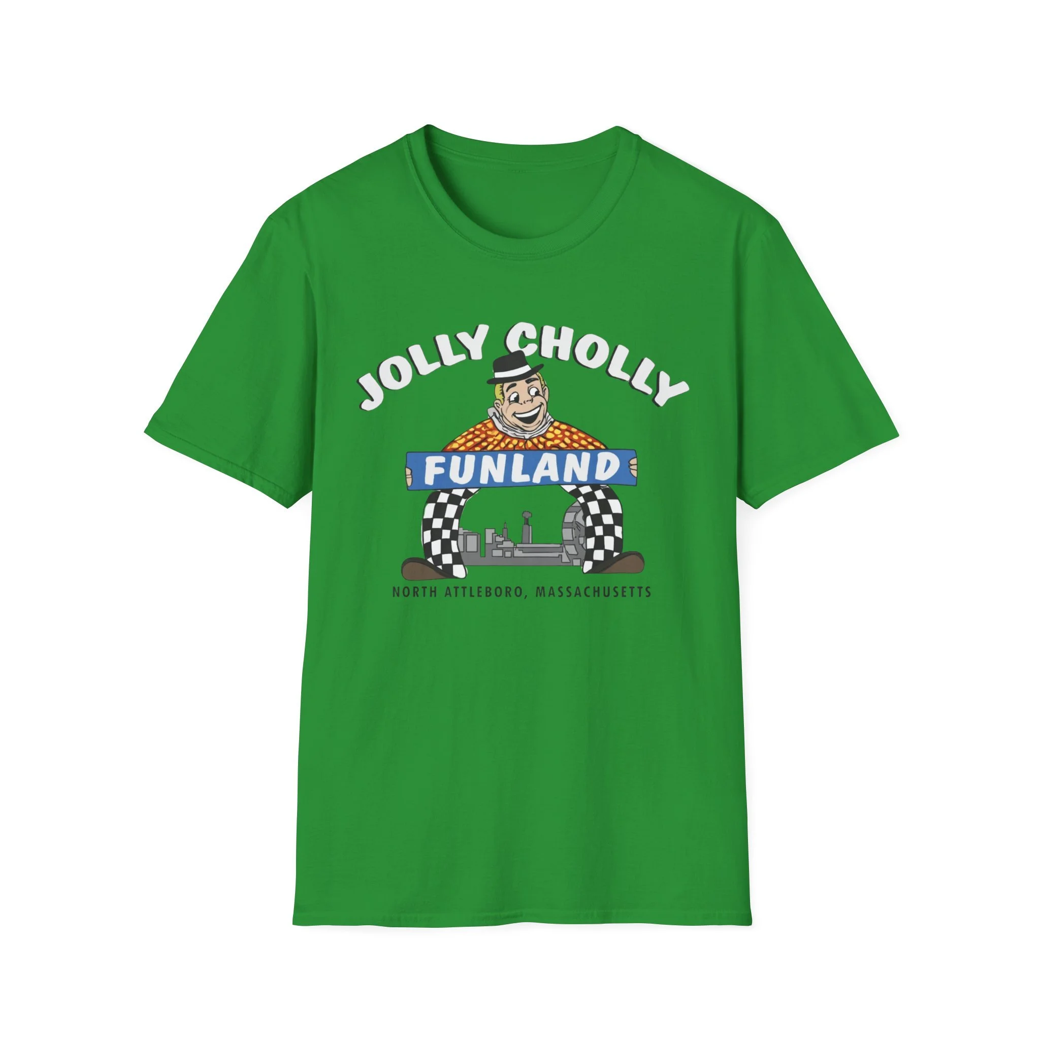 Jolly Cholly Funland T-Shirt | North Attleboro Massachusetts amusement park tee