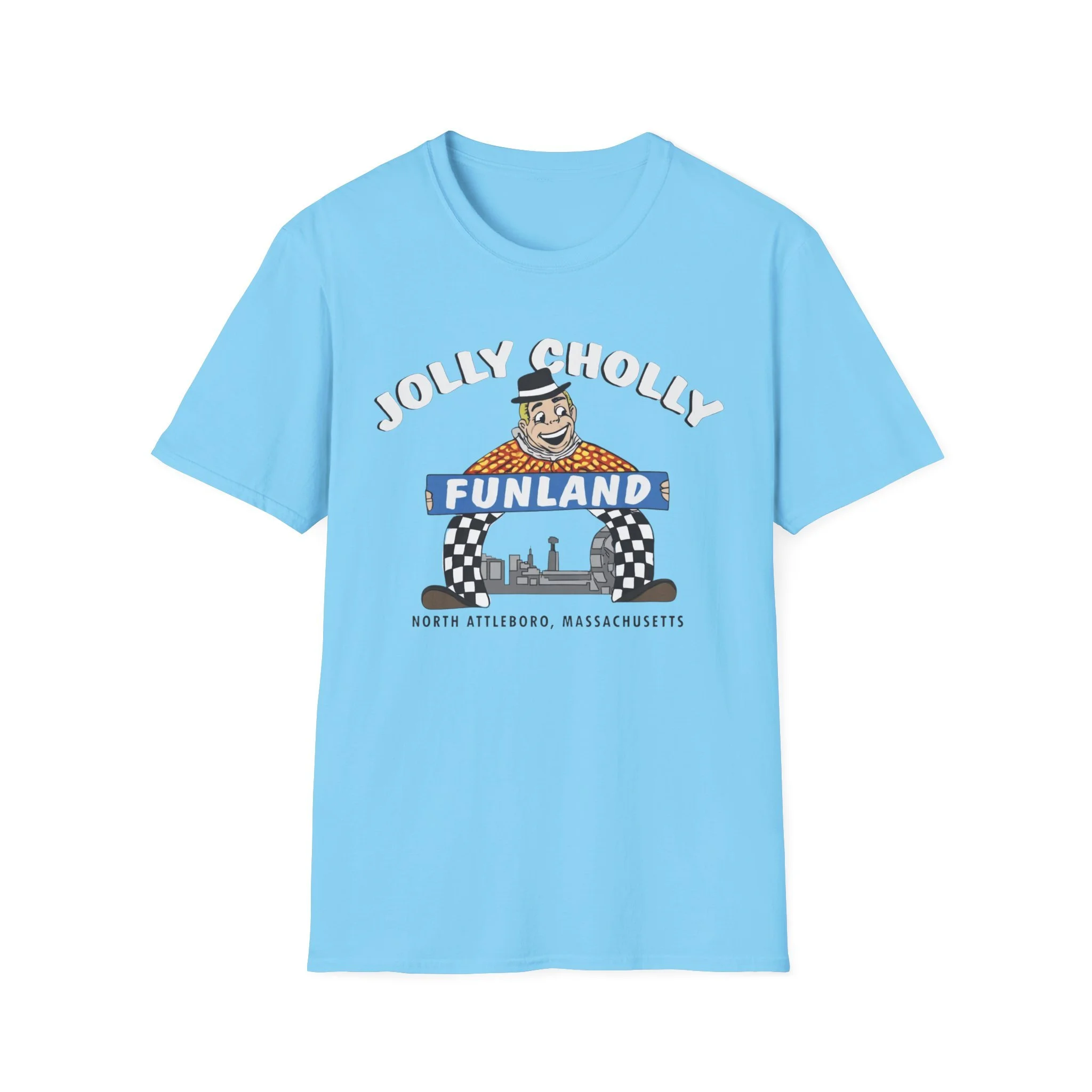 Jolly Cholly Funland T-Shirt | North Attleboro Massachusetts amusement park tee