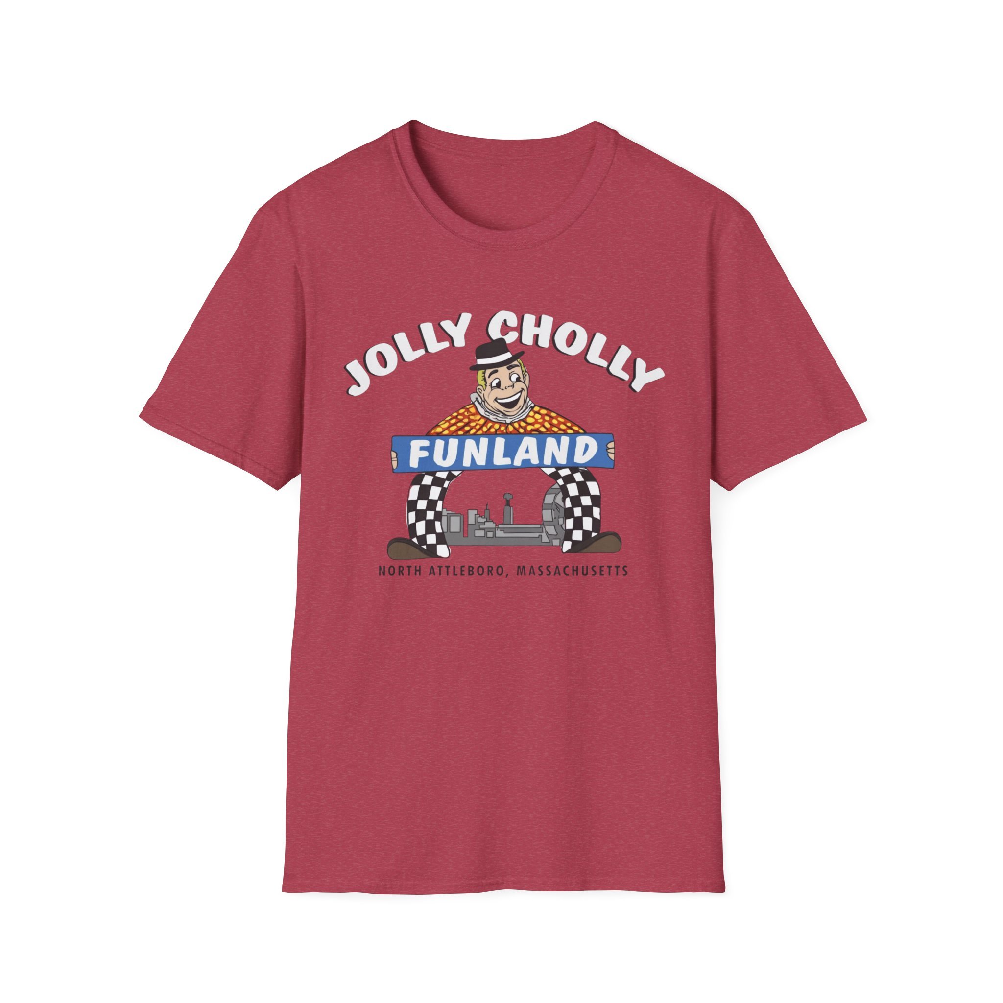 Jolly Cholly Funland T-Shirt | North Attleboro Massachusetts amusement park tee