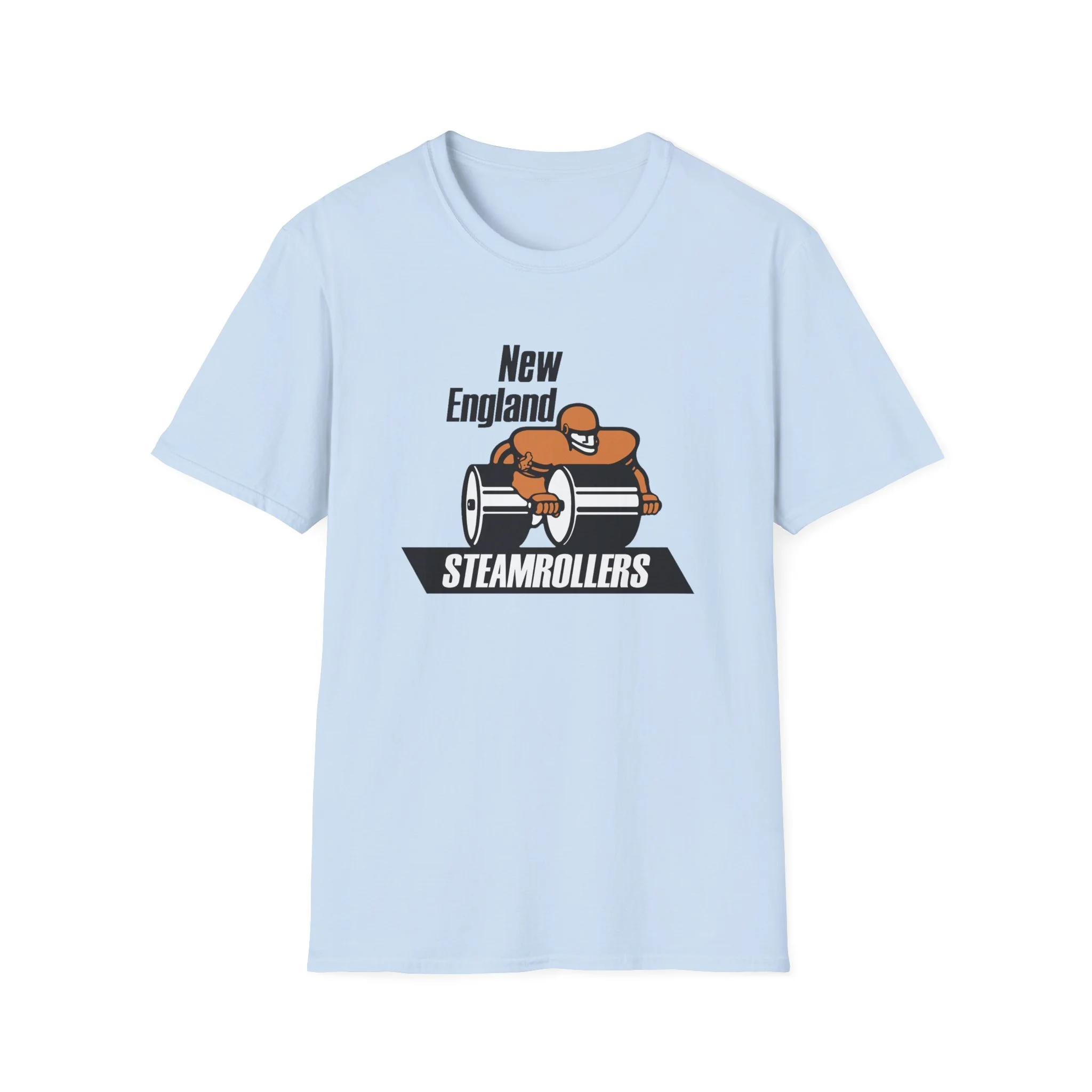 New England Steamrollers T-Shirt | Vintage Football Team Logo