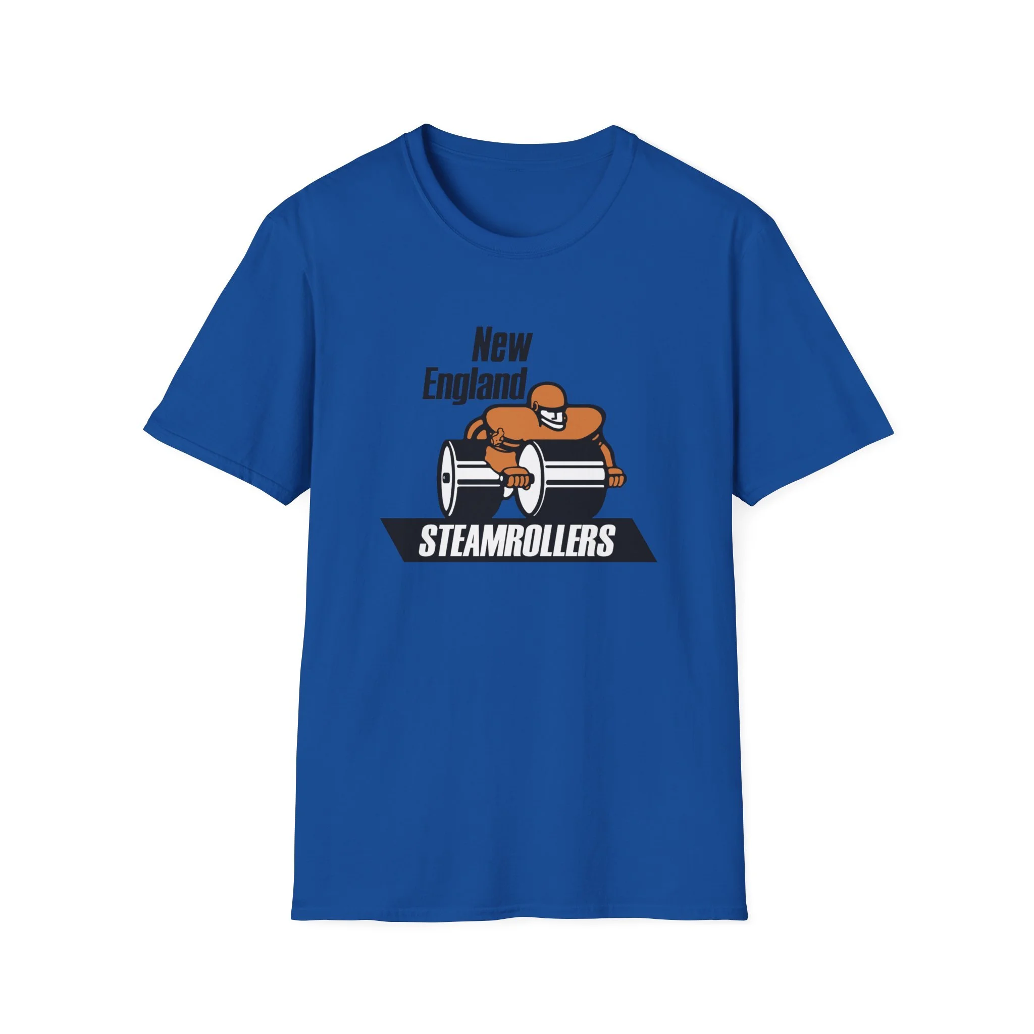New England Steamrollers T-Shirt | Vintage Football Team Logo
