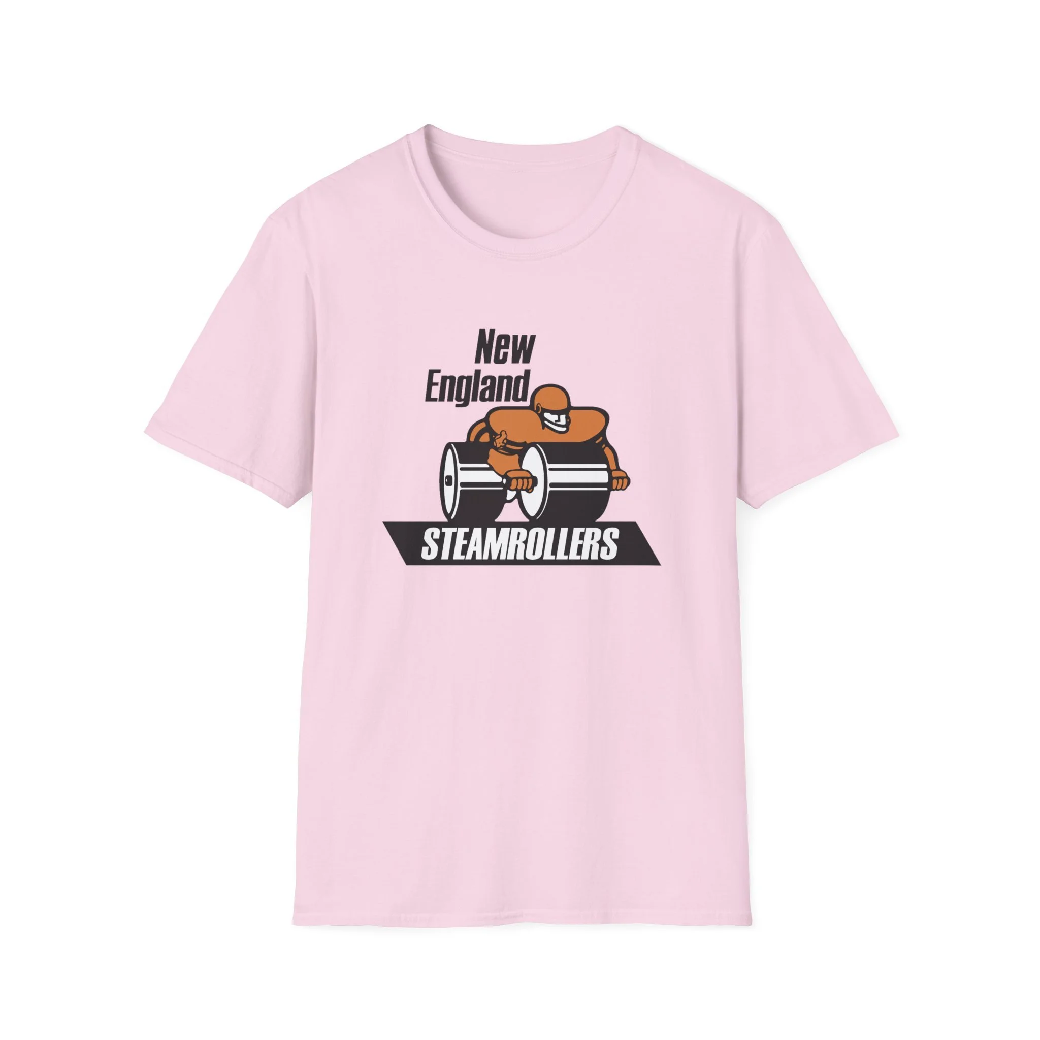 New England Steamrollers T-Shirt | Vintage Football Team Logo