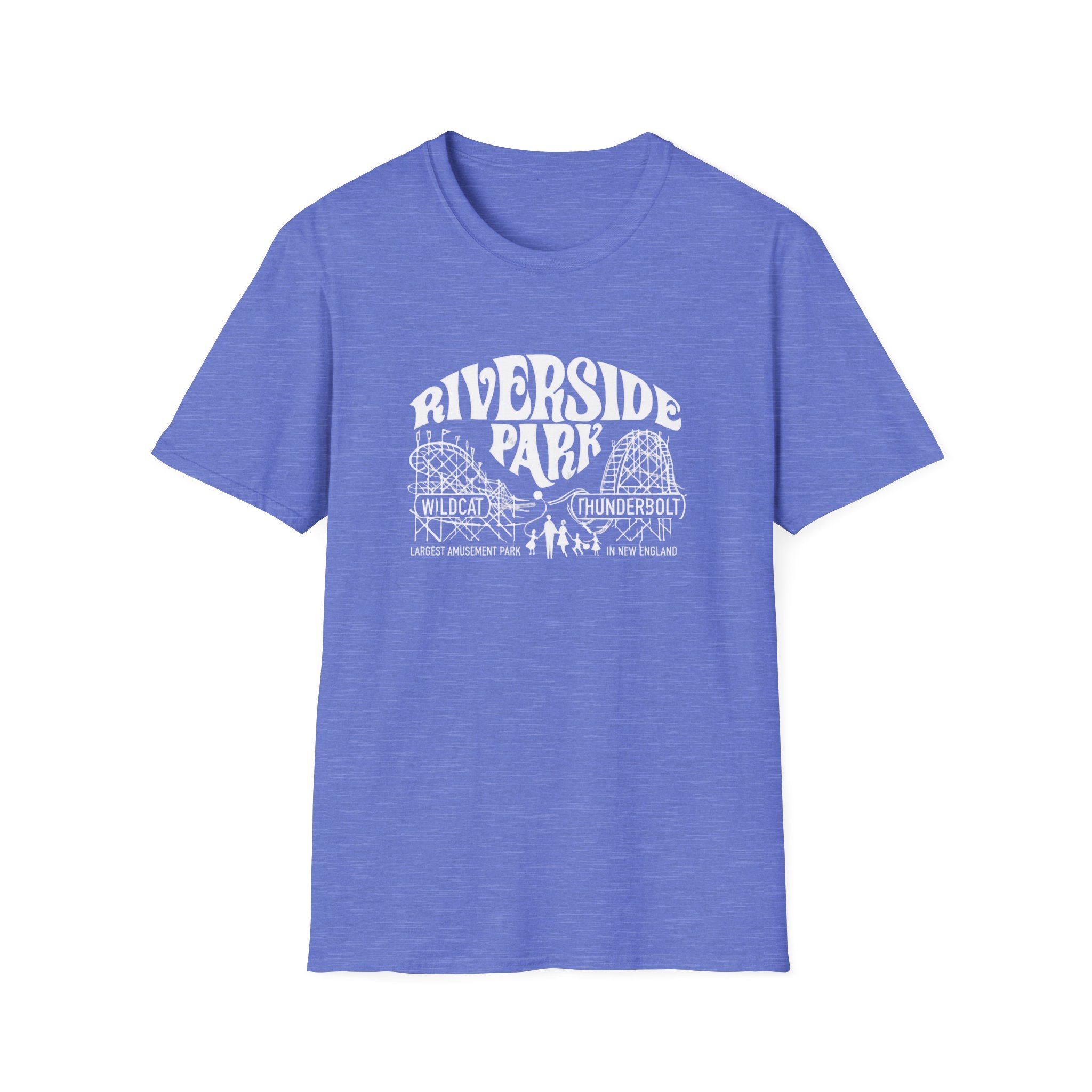 Riverside Park Rollercoaster Graphic T-Shirt | Amusement Park Tee