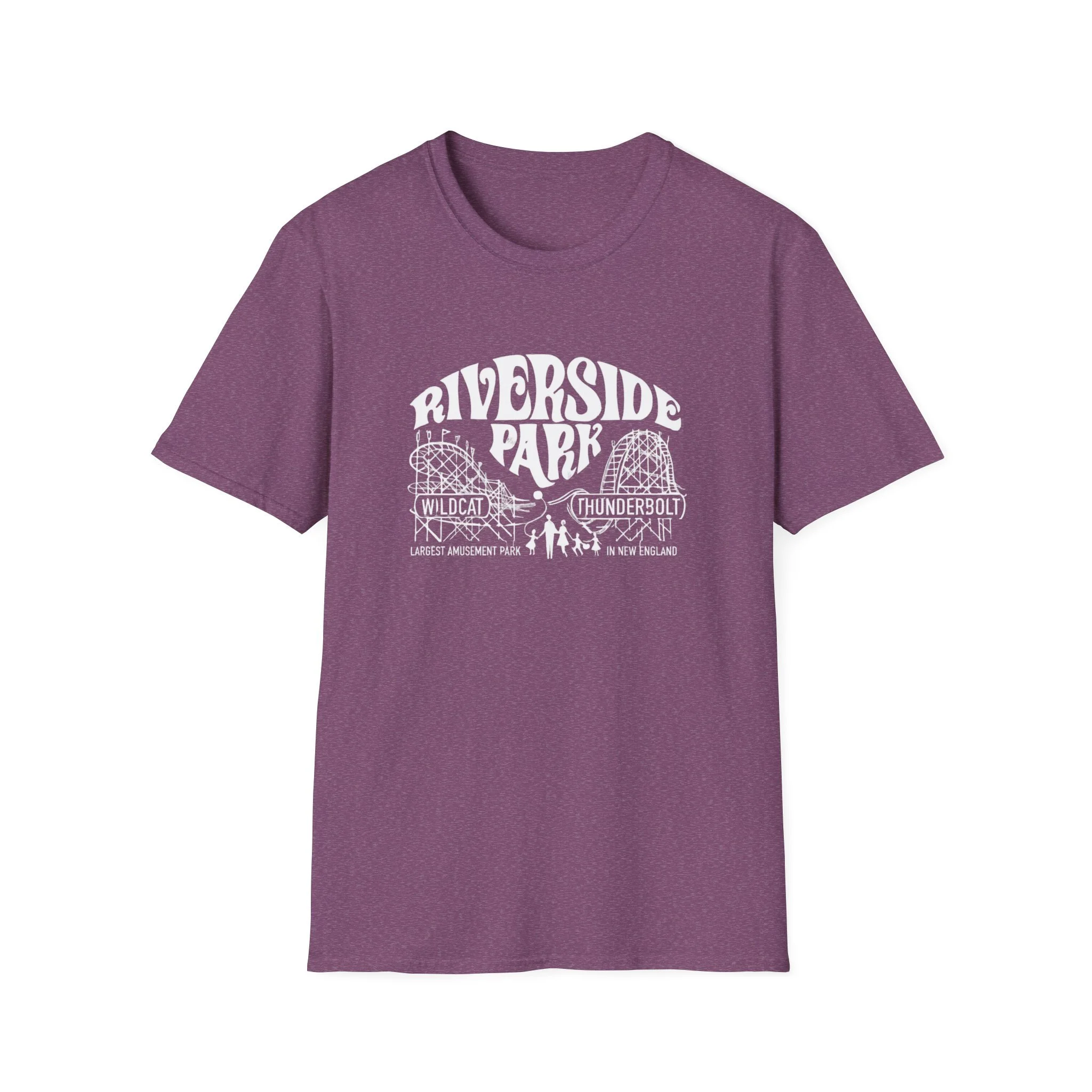 Riverside Park Rollercoaster Graphic T-Shirt | Amusement Park Tee