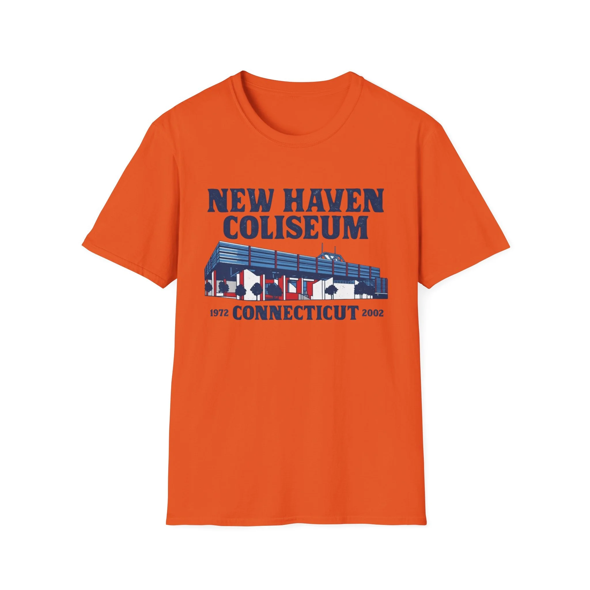 New Haven Coliseum Retro T-Shirt – Vintage Connecticut Arena Nostalgia (1972–2002)