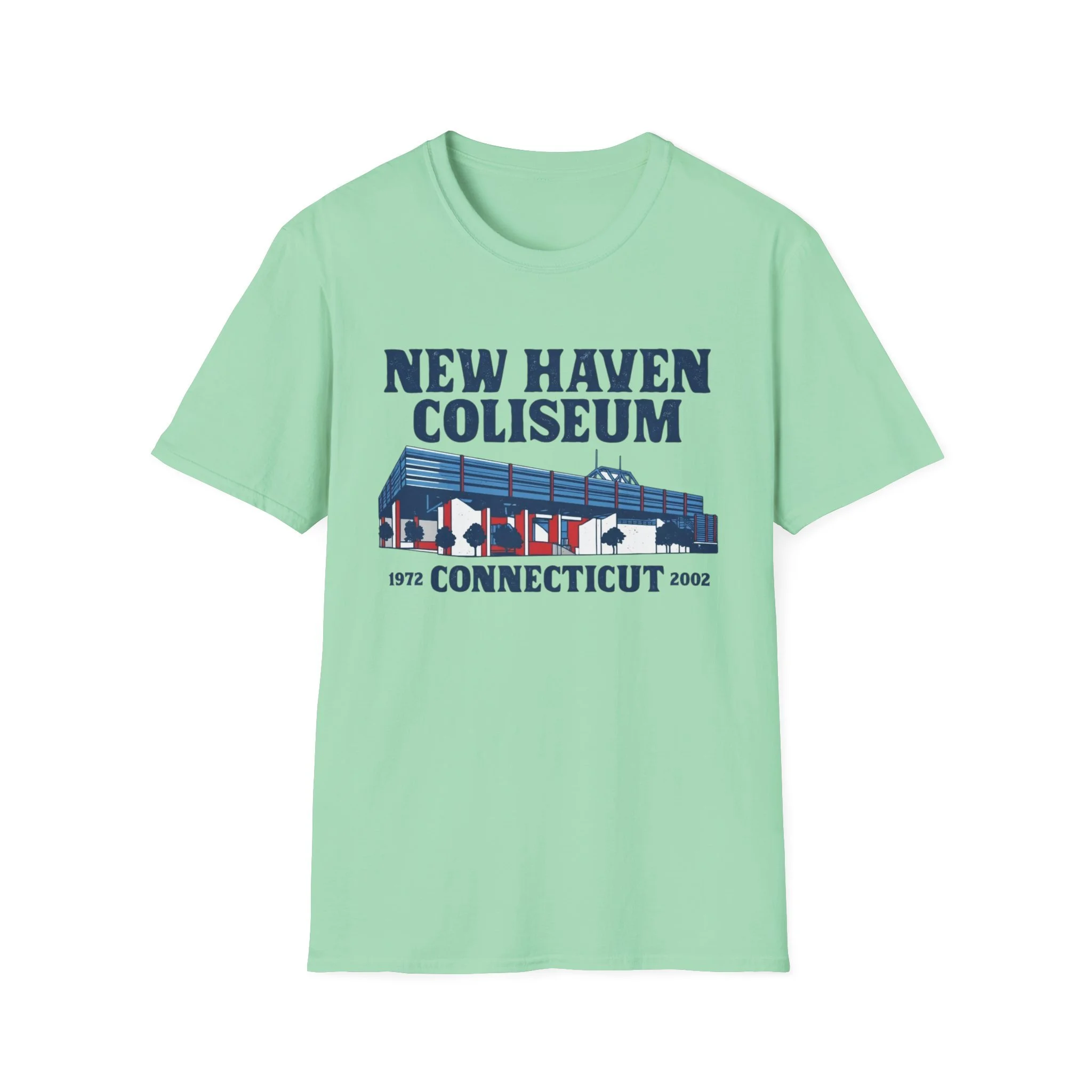 New Haven Coliseum Retro T-Shirt – Vintage Connecticut Arena Nostalgia (1972–2002)