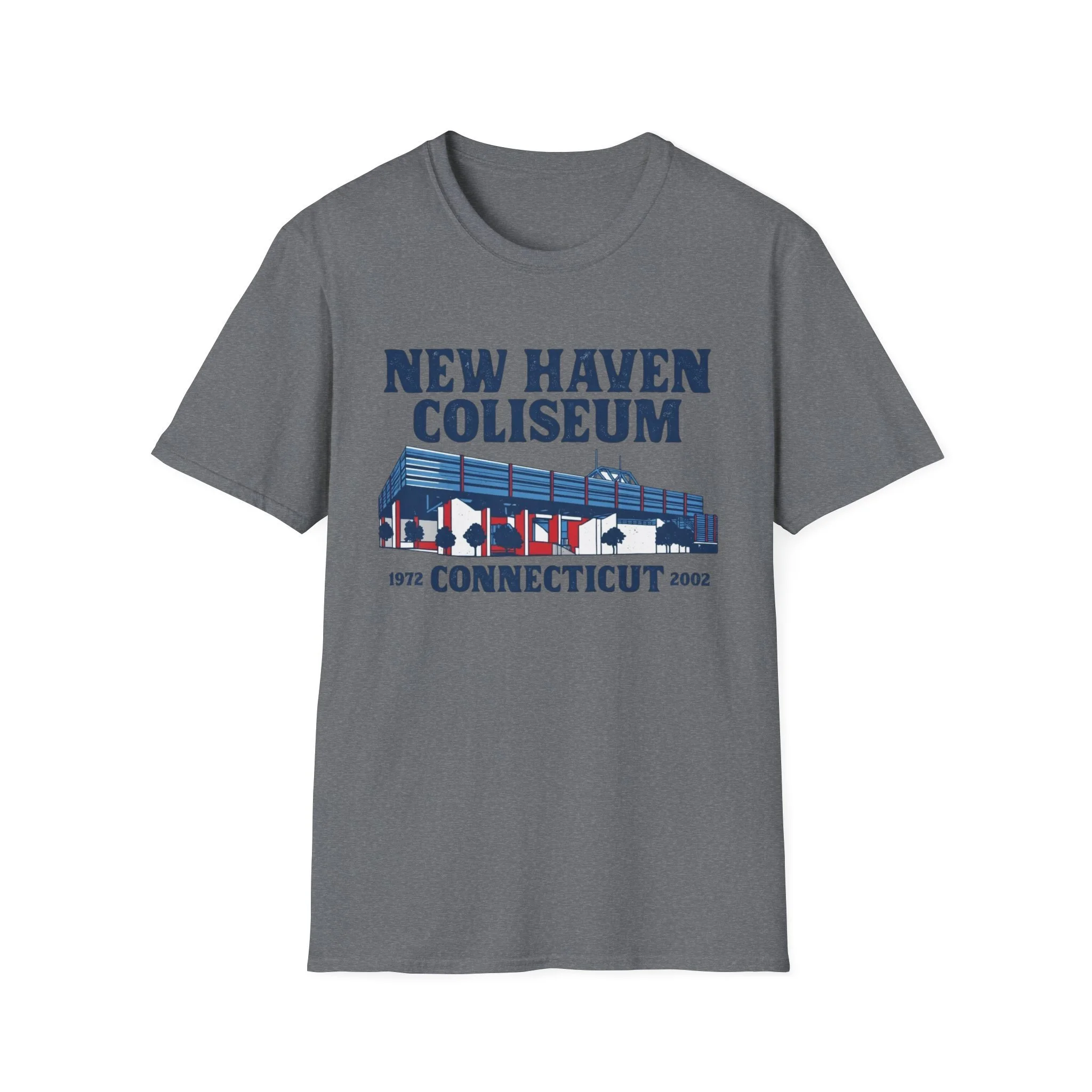 New Haven Coliseum Retro T-Shirt – Vintage Connecticut Arena Nostalgia (1972–2002)