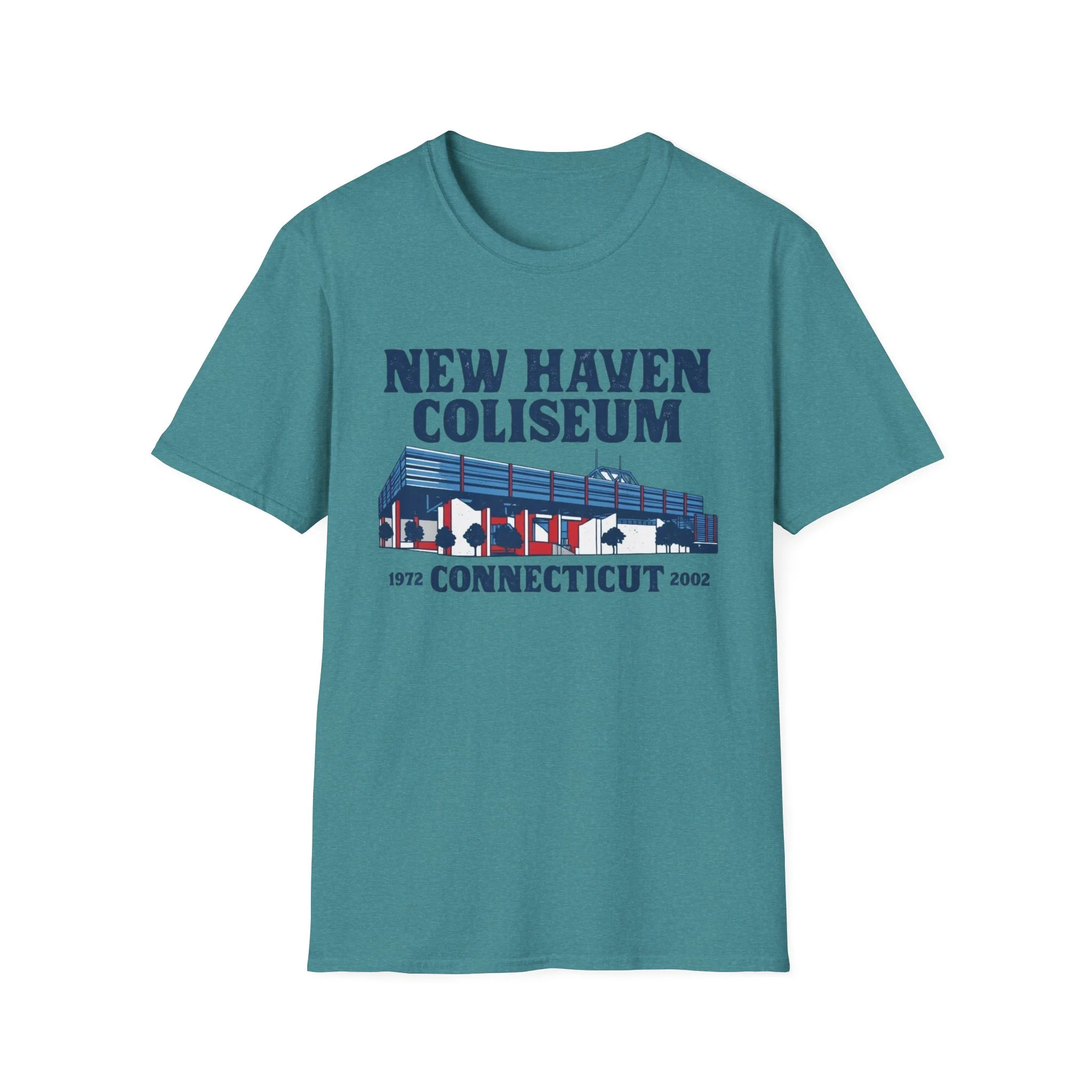 New Haven Coliseum Retro T-Shirt – Vintage Connecticut Arena Nostalgia (1972–2002)