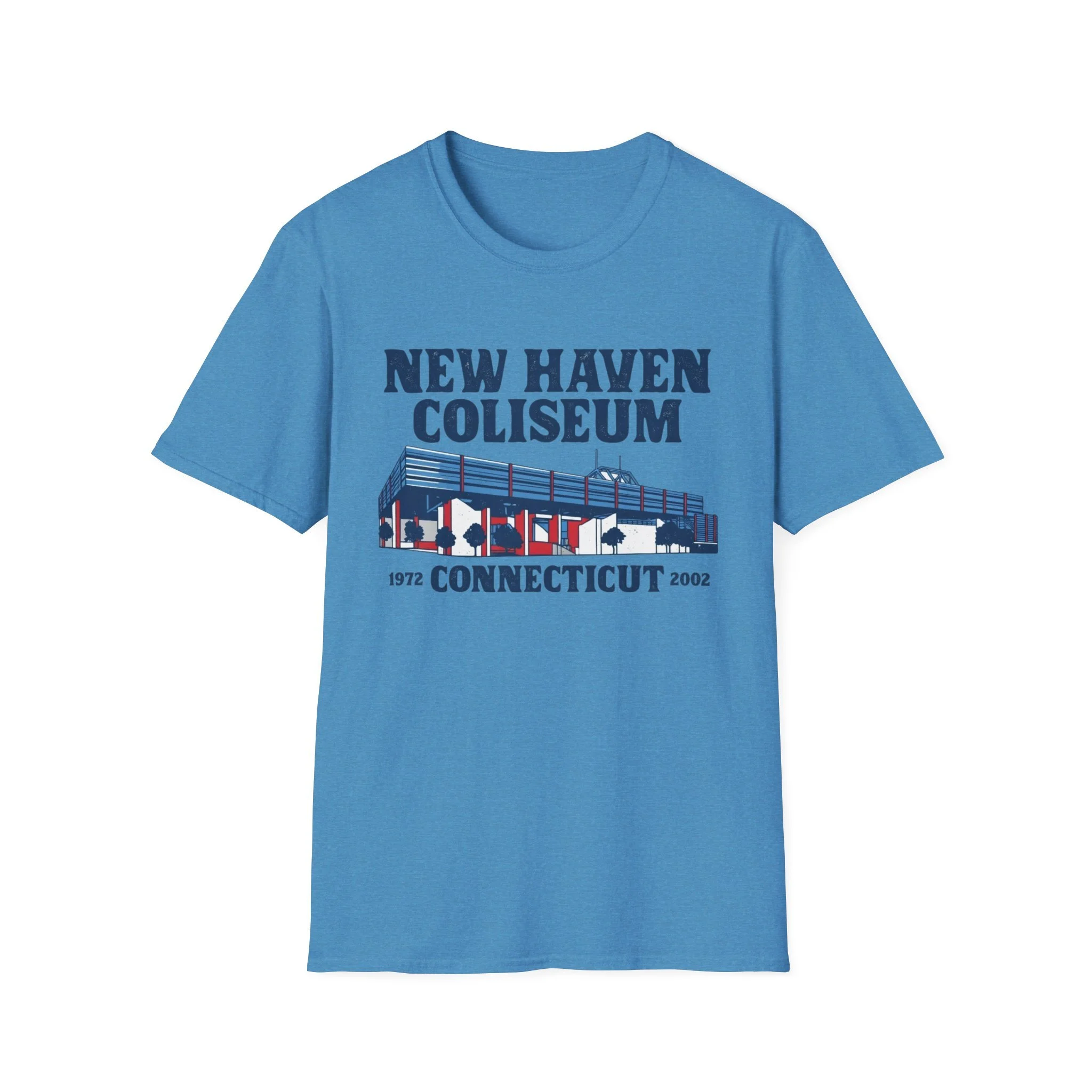 New Haven Coliseum Retro T-Shirt – Vintage Connecticut Arena Nostalgia (1972–2002)