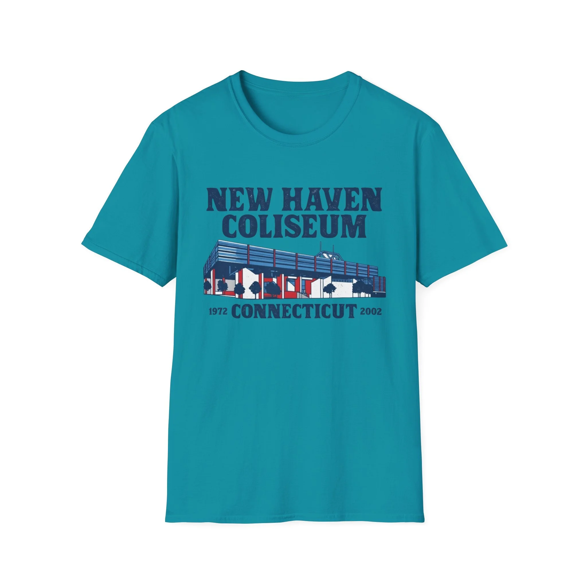 New Haven Coliseum Retro T-Shirt – Vintage Connecticut Arena Nostalgia (1972–2002)