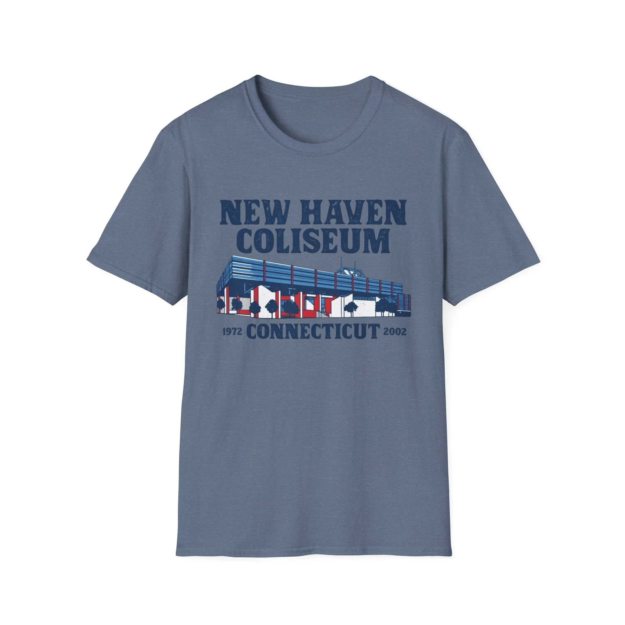 New Haven Coliseum Retro T-Shirt – Vintage Connecticut Arena Nostalgia (1972–2002)