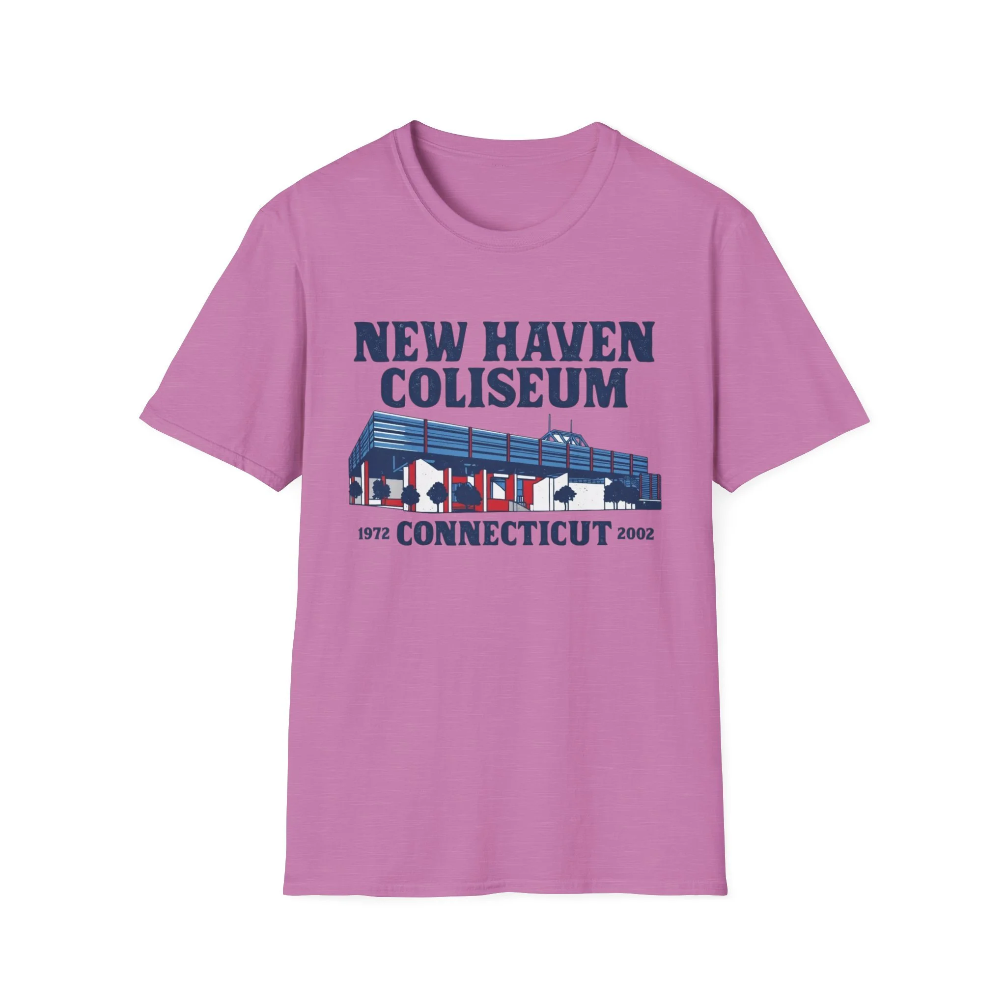 New Haven Coliseum Retro T-Shirt – Vintage Connecticut Arena Nostalgia (1972–2002)