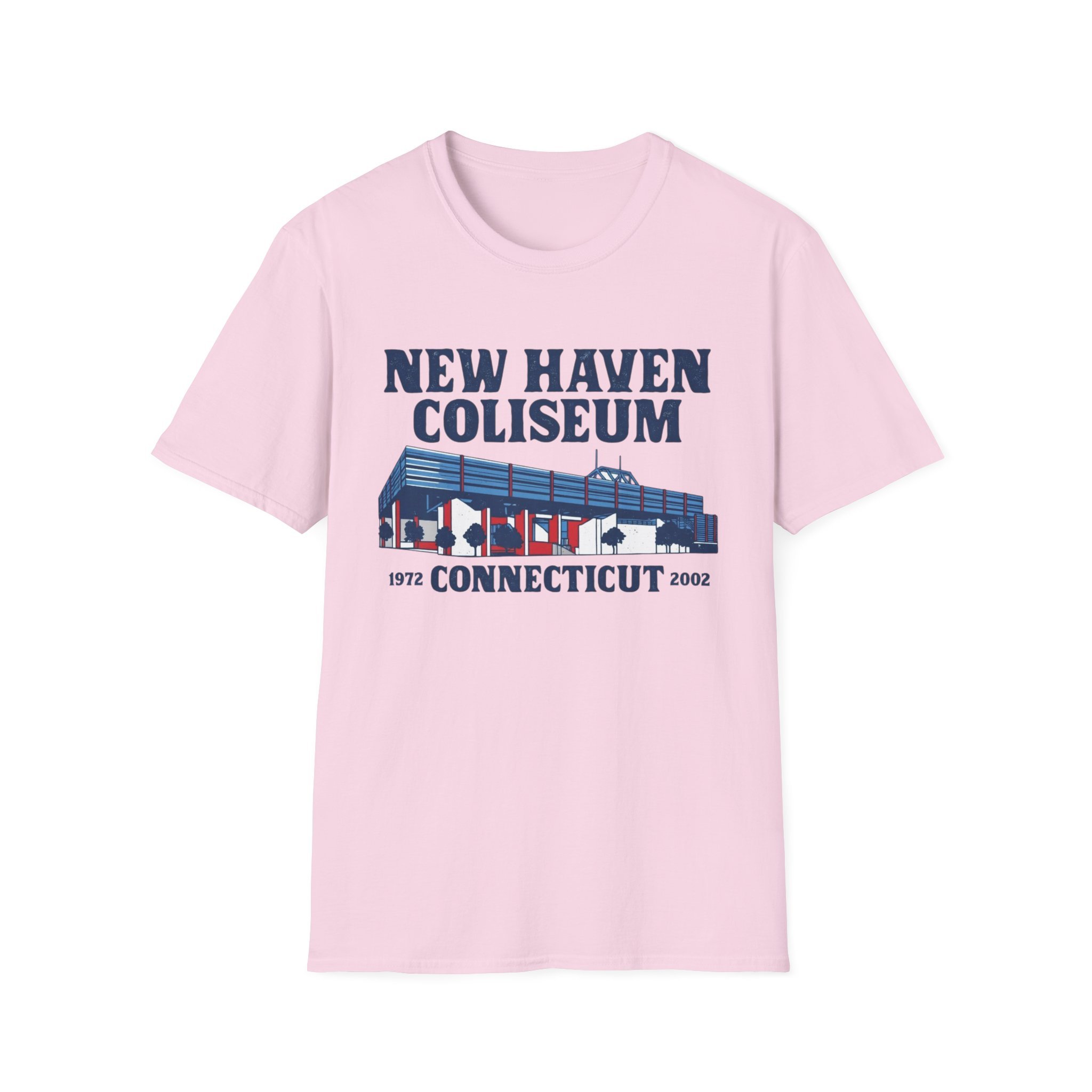 New Haven Coliseum Retro T-Shirt – Vintage Connecticut Arena Nostalgia (1972–2002)