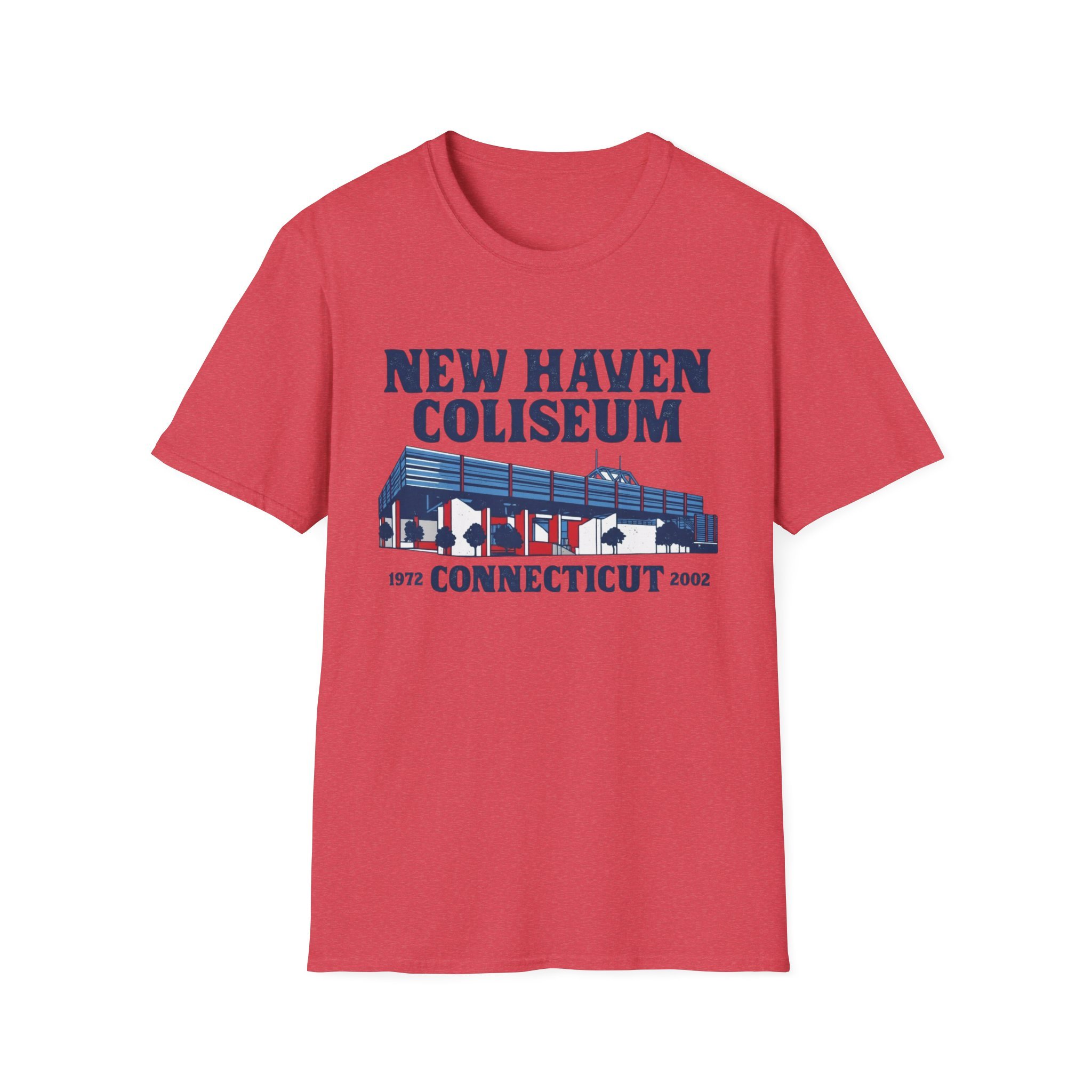 New Haven Coliseum Retro T-Shirt – Vintage Connecticut Arena Nostalgia (1972–2002)