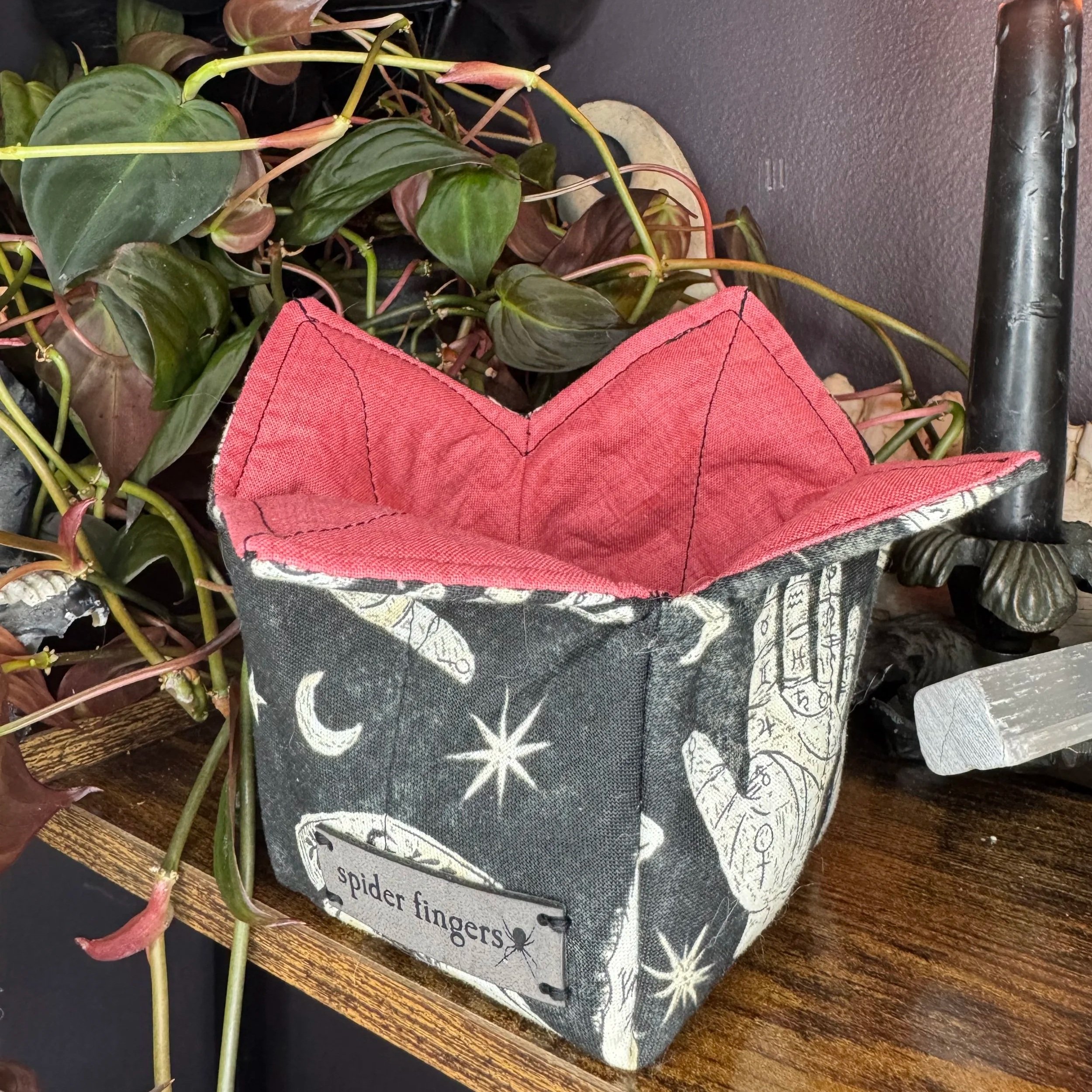 ice cream pint cozie | pink ouija cat