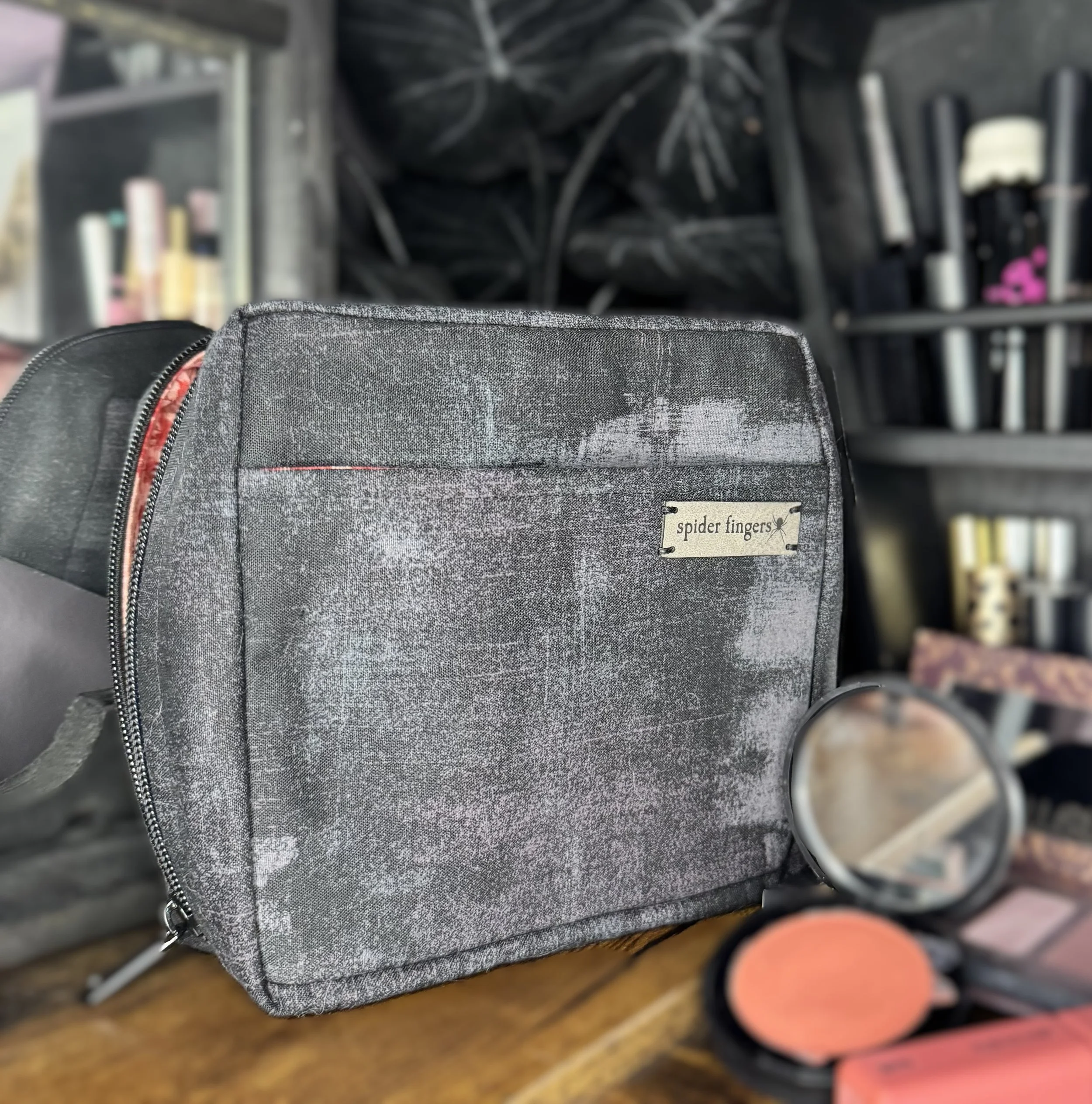 midnight & roses | multi-use makeup organizer