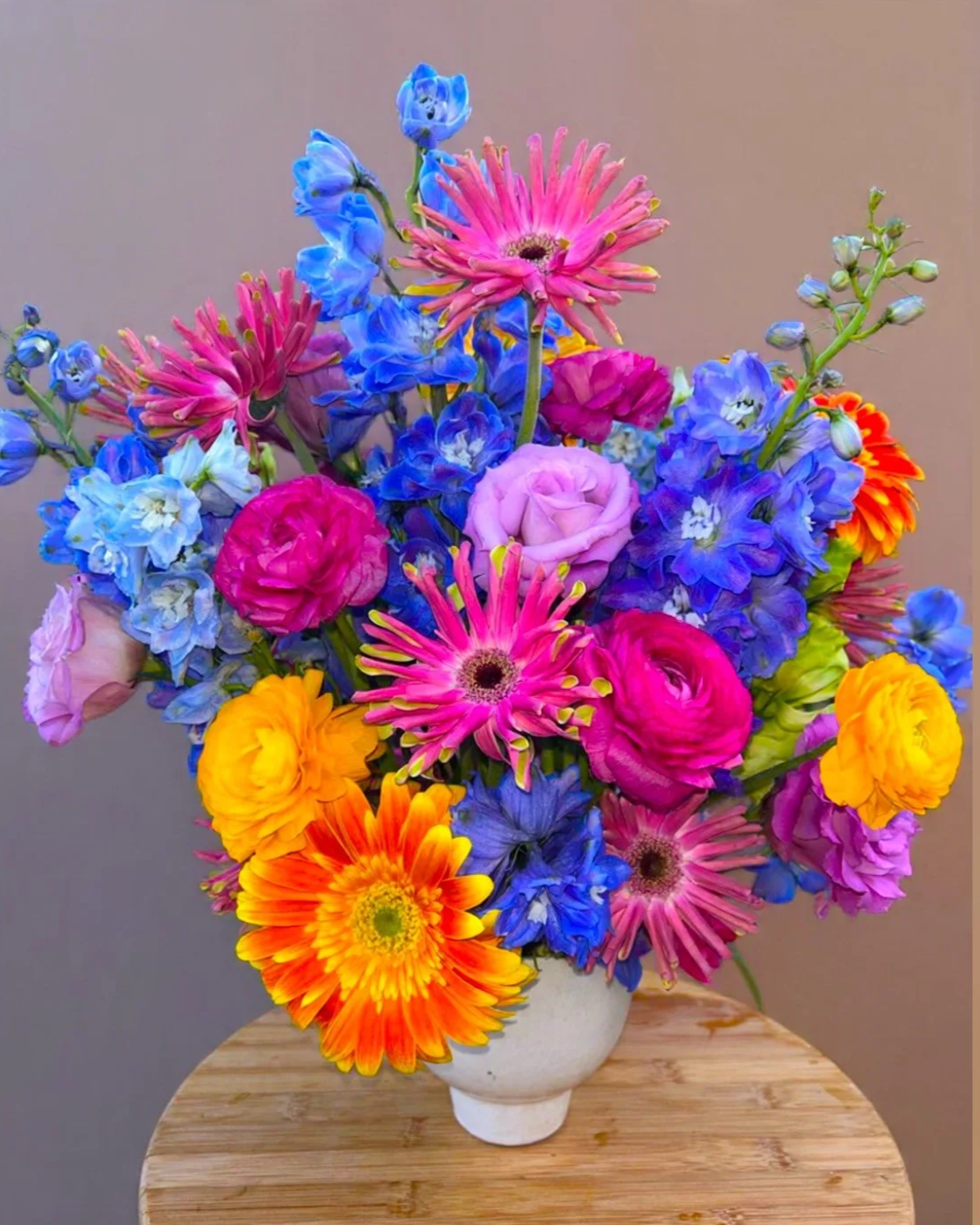 colorful flowers los angeles