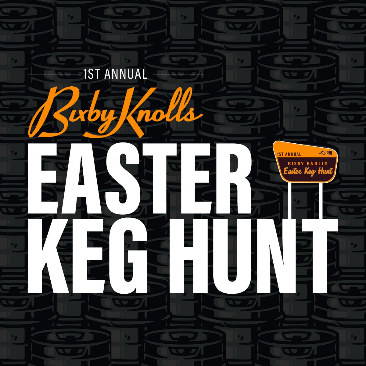 1st Annual Bixby Knolls Easter Keg Hunt.