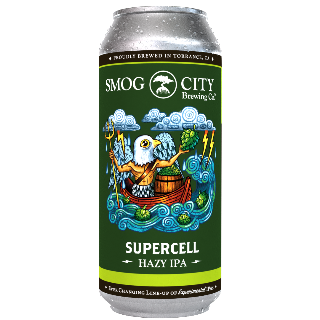 Supercell Hazy IPA Smog City Brewing