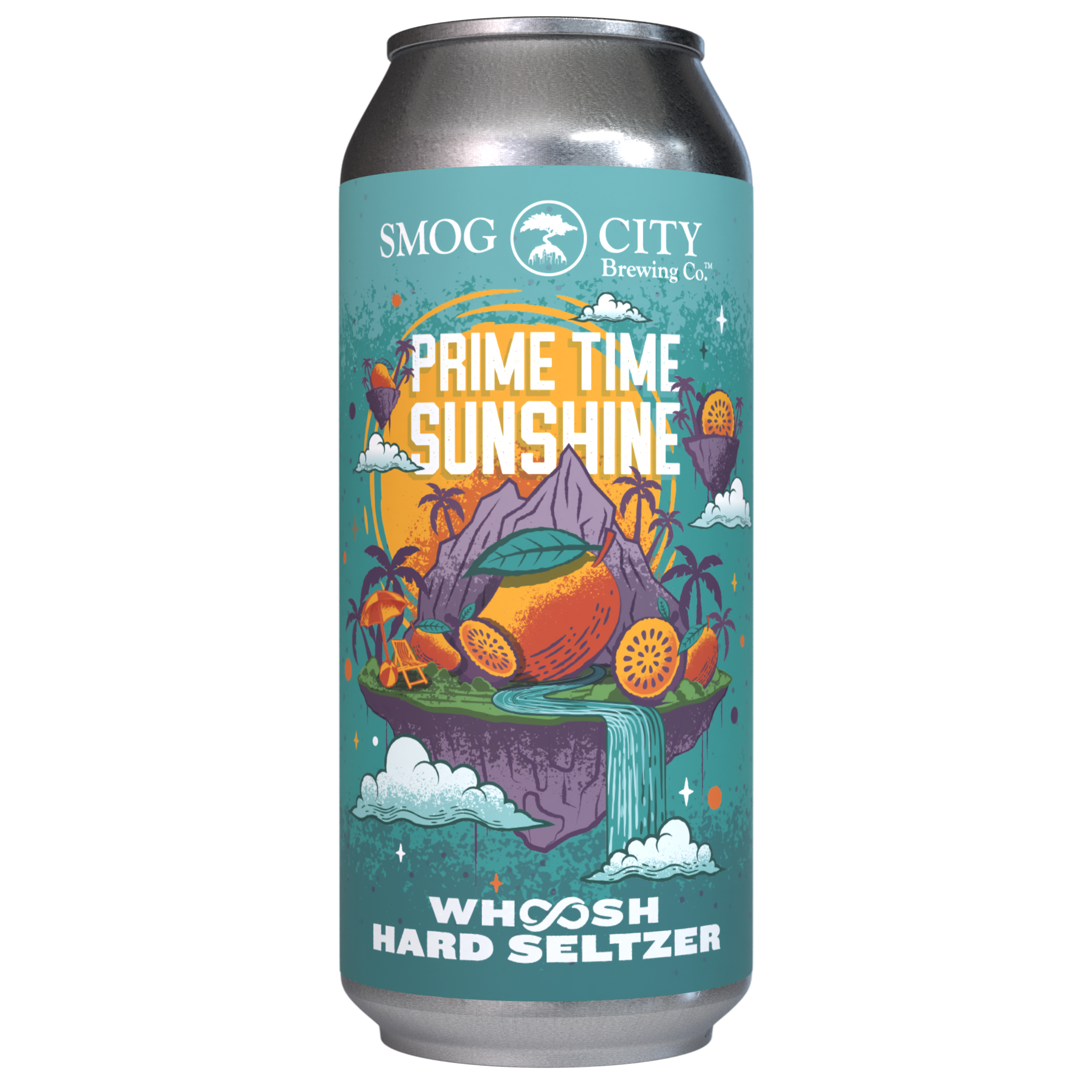 Smog City Brewing Whoosh Seltzer Prime Time Sunshine