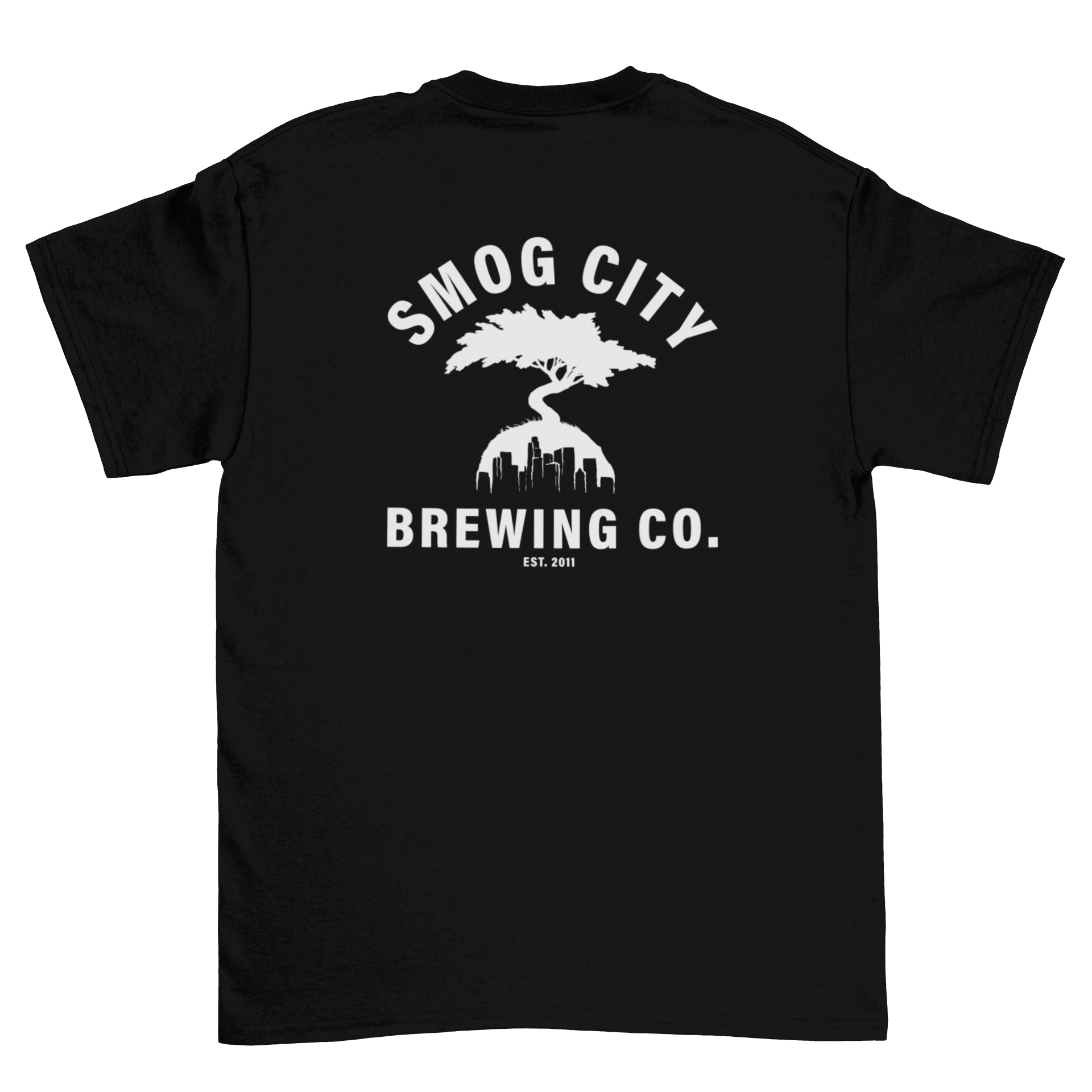 Smog City Standard Logo Tee Back.webp
