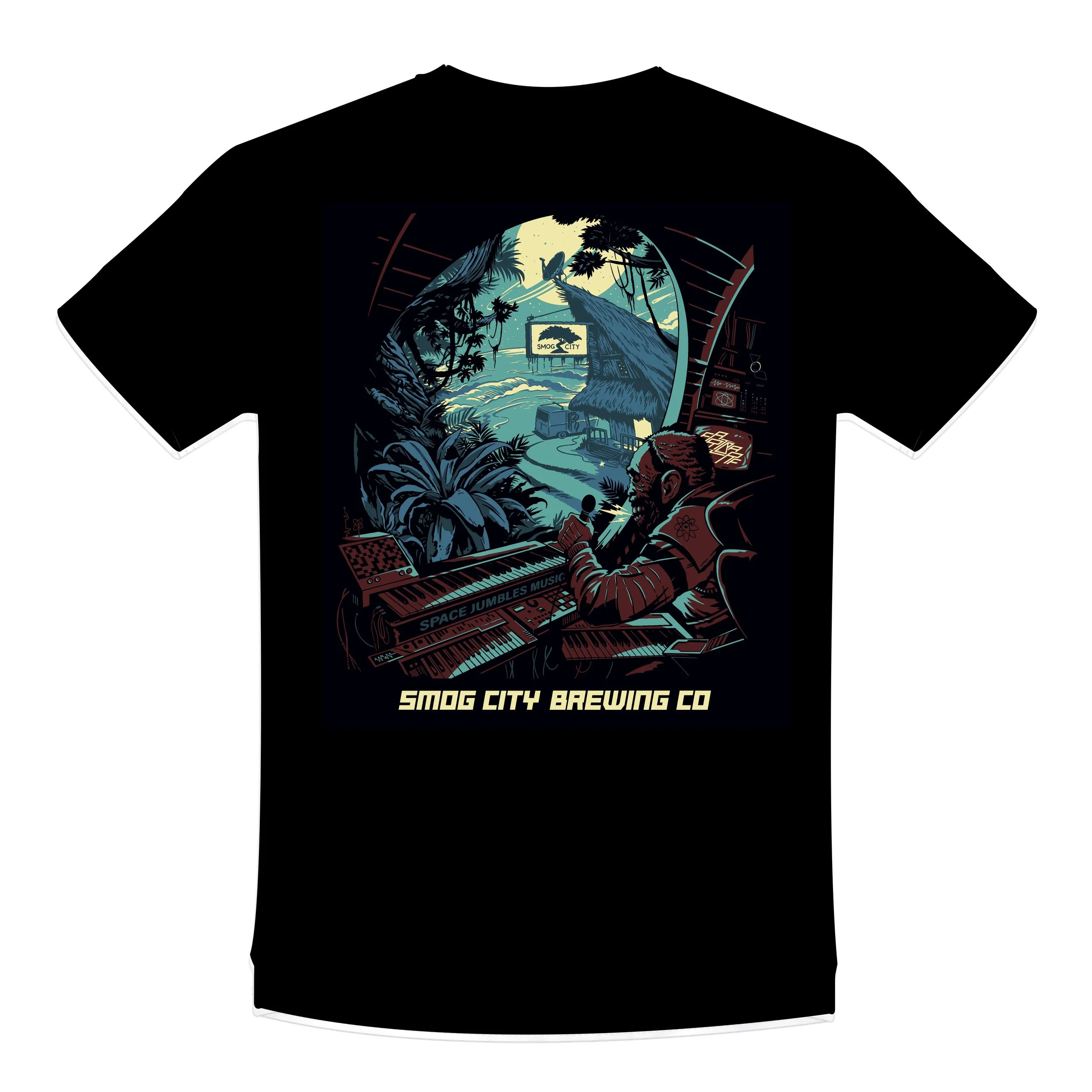 Smog City Space Jungle Tee Back.jpg