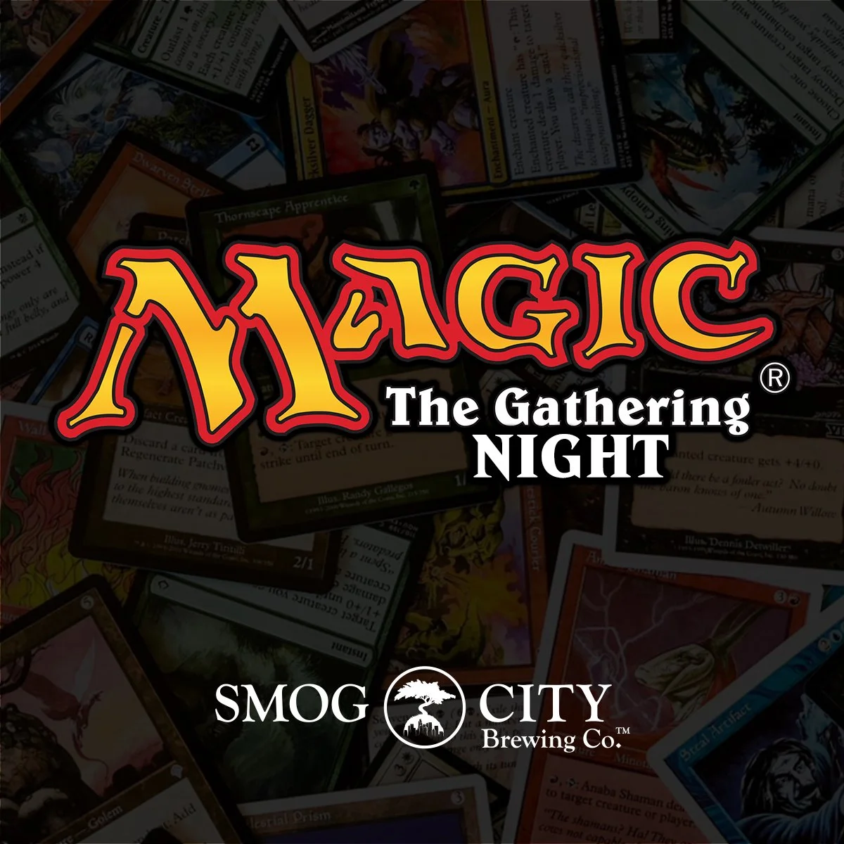 Magic: The Gathering Night at Smog City Brewing Co. in Torrance, CA.