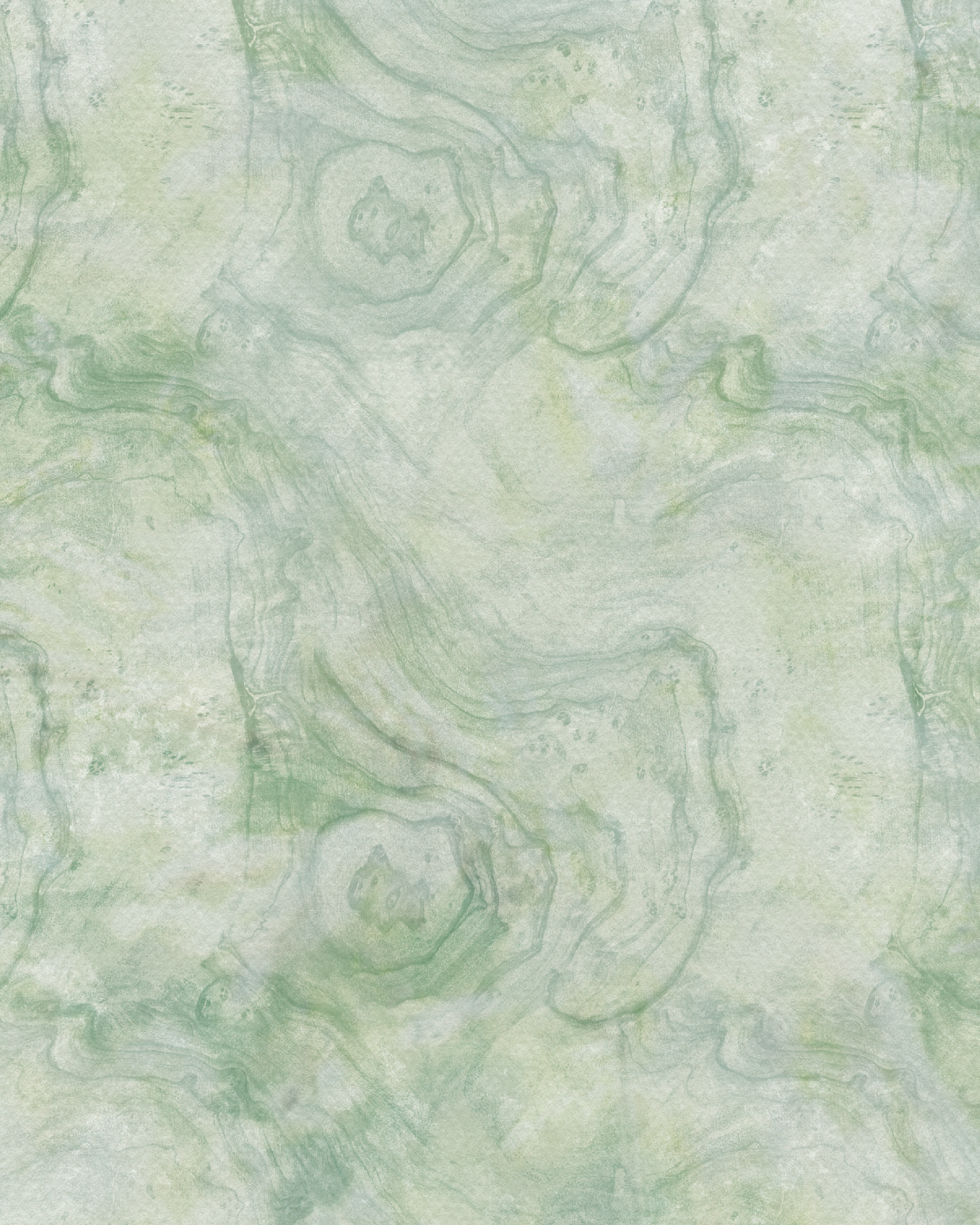 A textured, greenish abstract background with a marbled pattern.