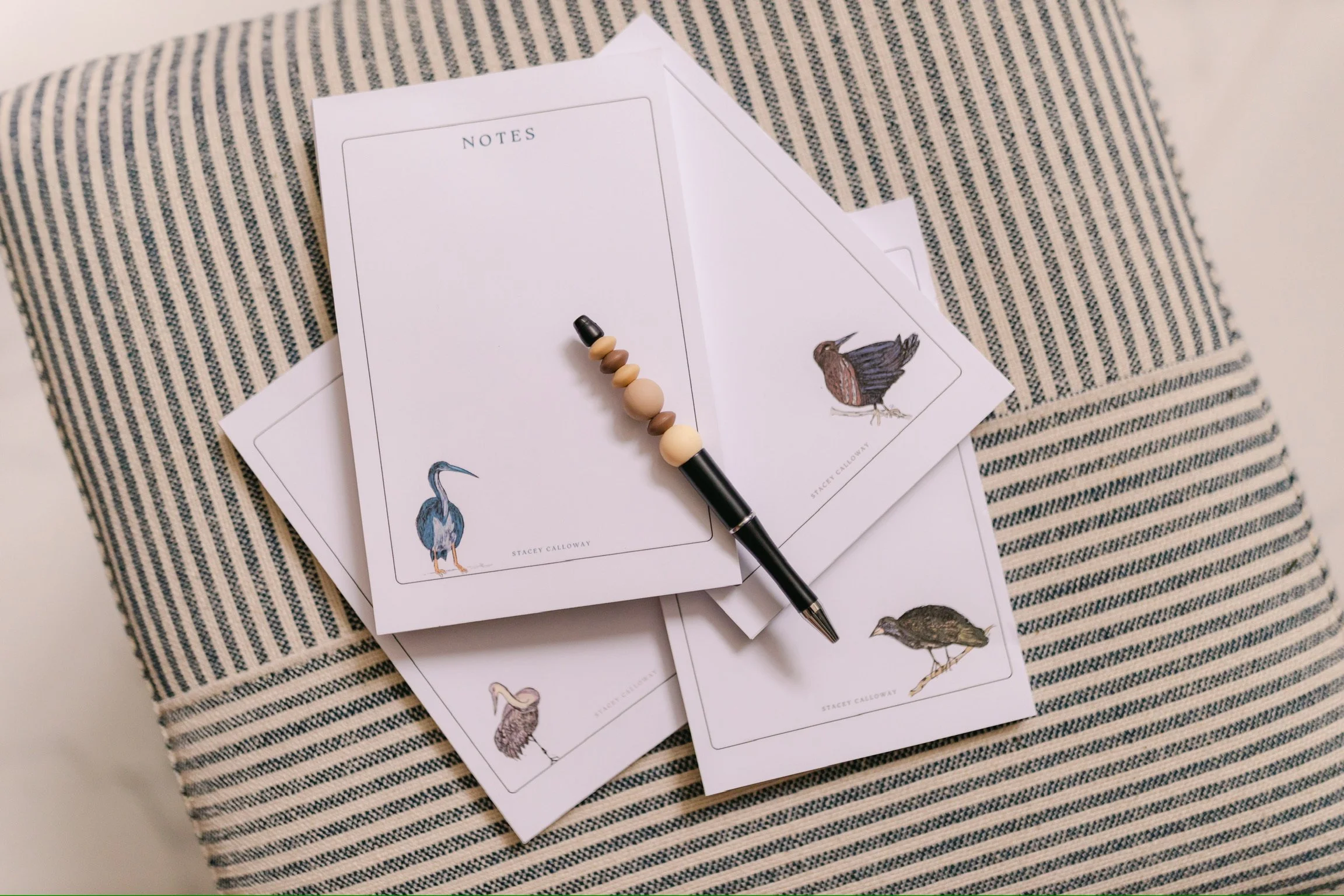 Custom Bird Notepads