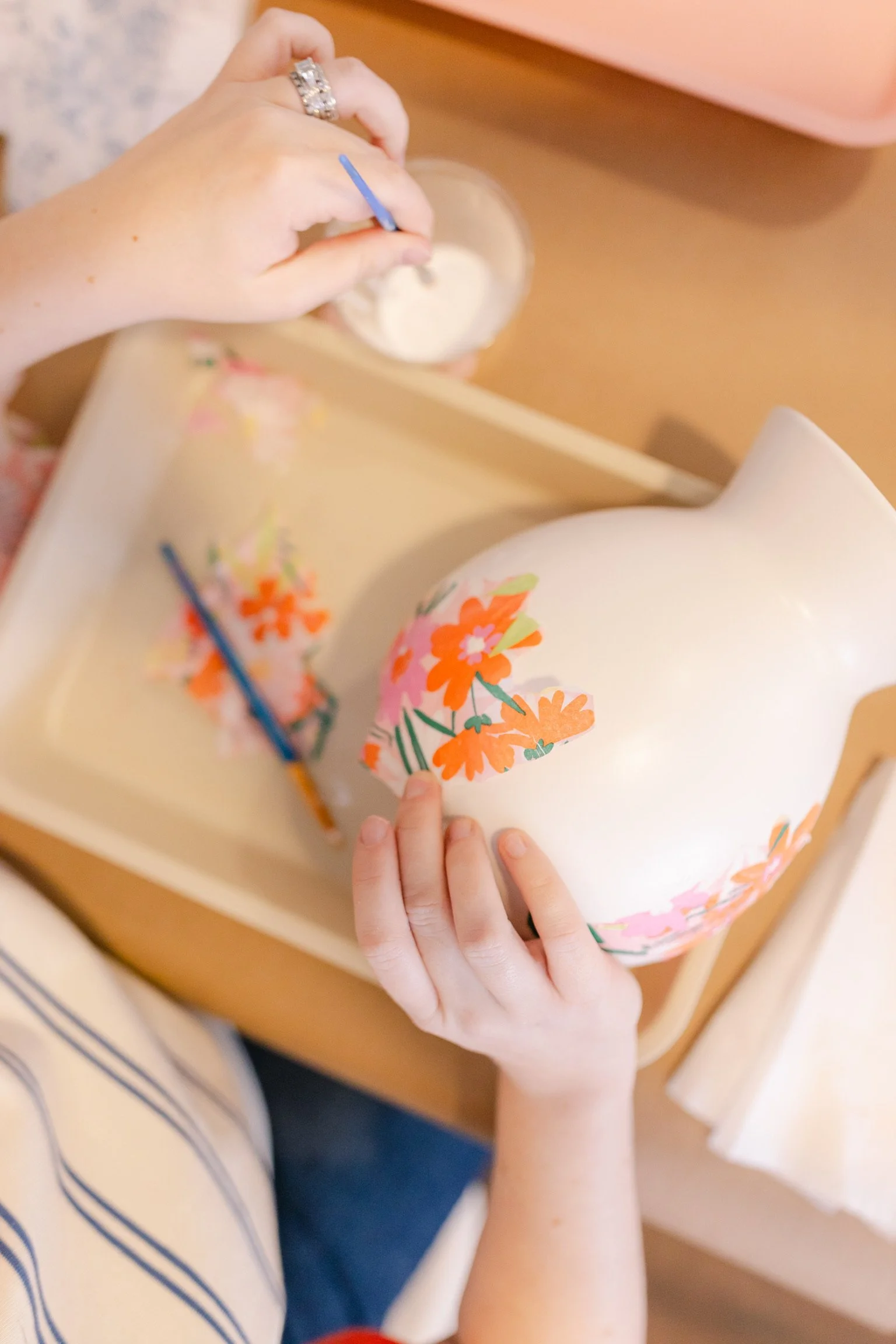 The Dreamery - Decoupage Vases 3.7.26