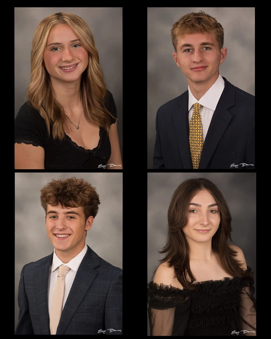 Mount Lebanon Senior Yearbook Pictures collage