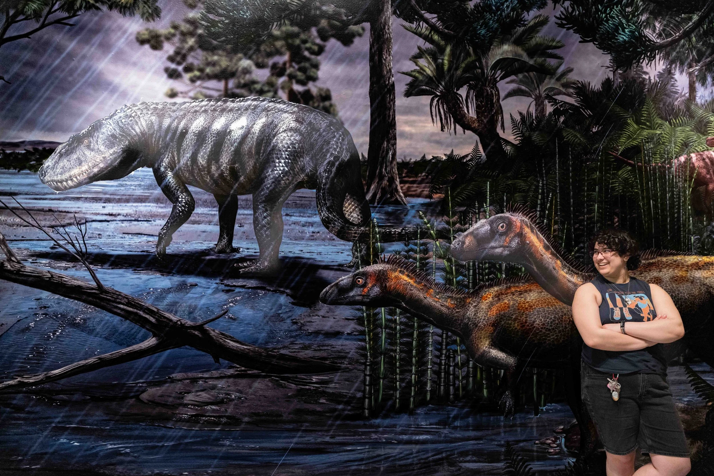 Class of 2026 senior Shanti at Carnegie Museum of Natural History Pittsburgh