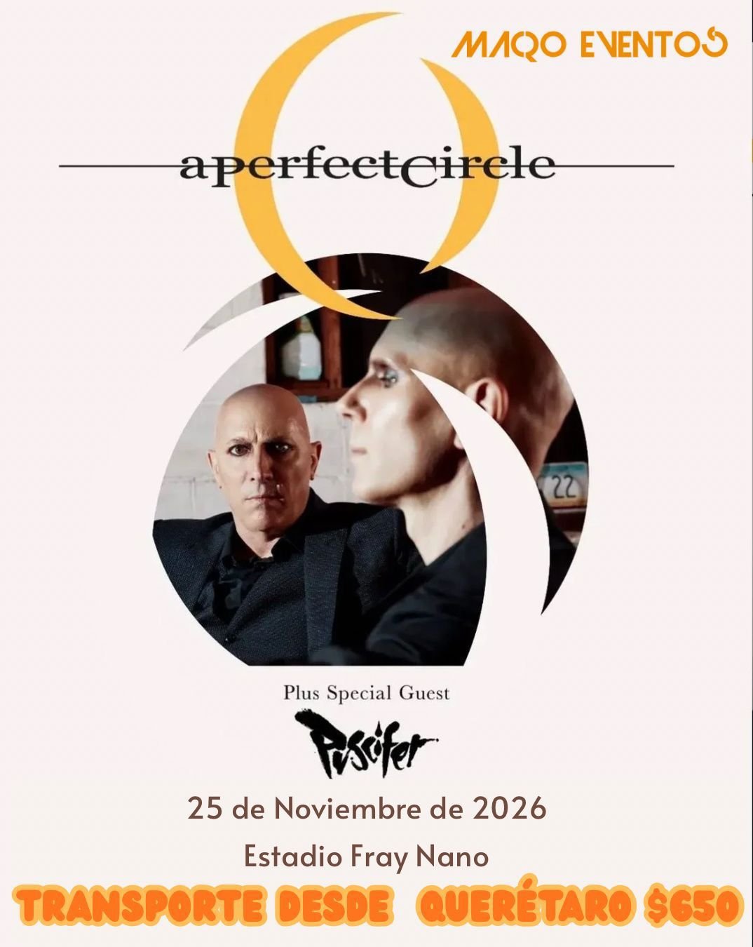 Transporte a ”A PERFECT CIRCLE