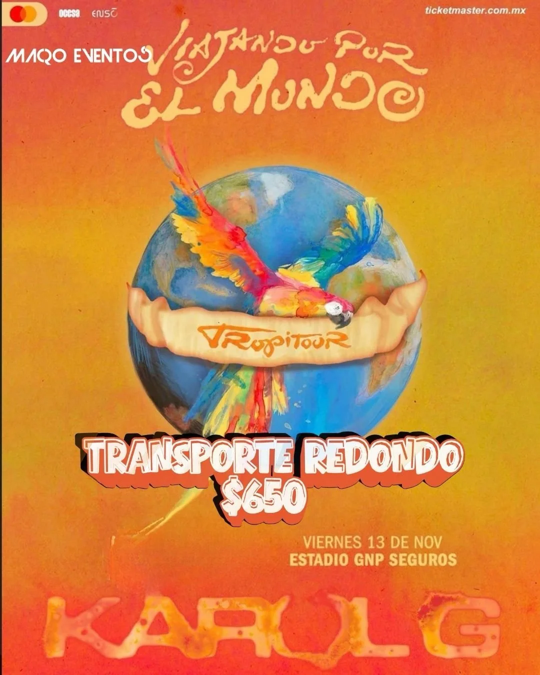 Transporte a 