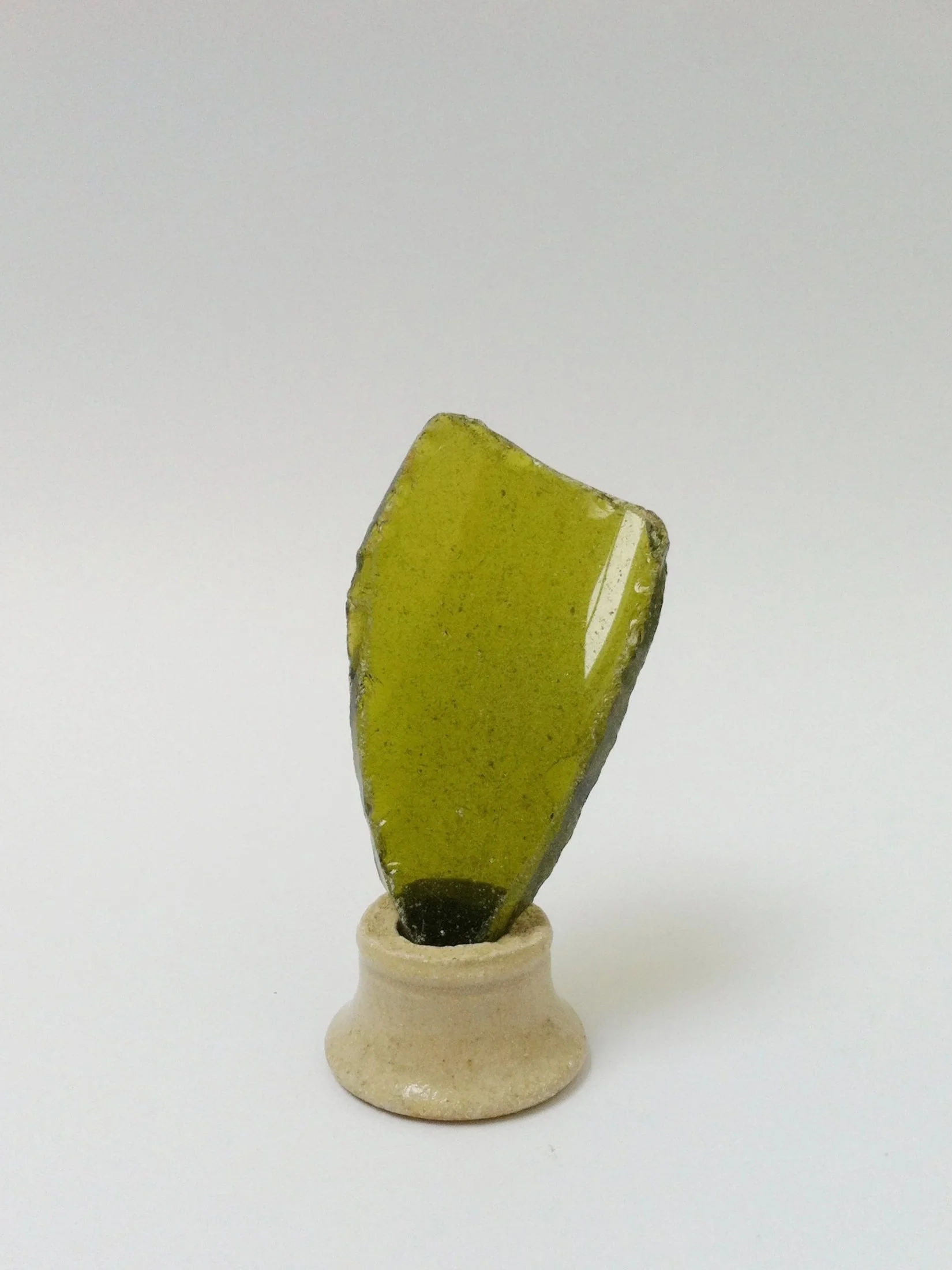Untitled (Mudlarkin), 2014, Ceramic, glass