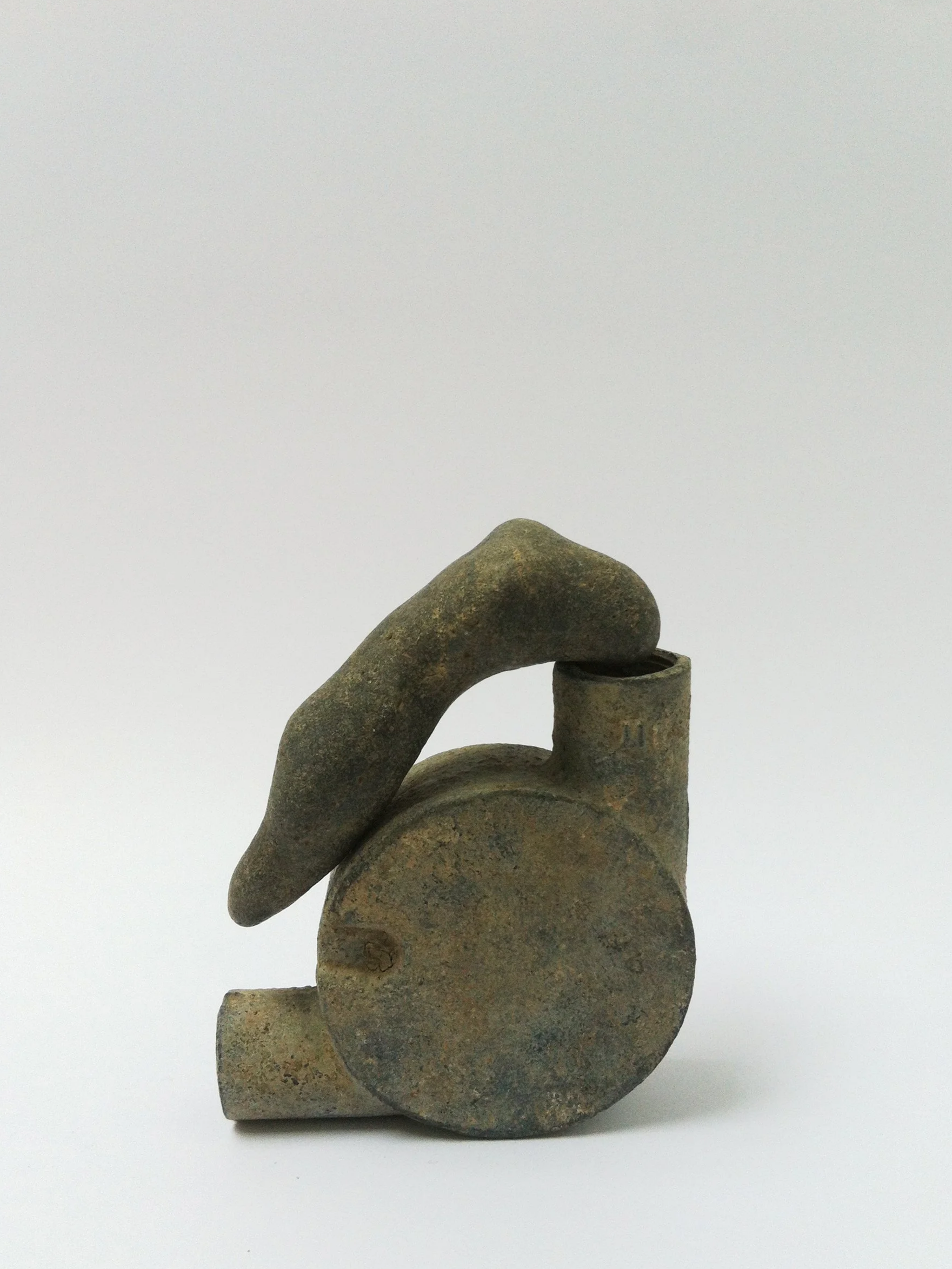 Untitled (Mudlarkin), 2014, Stone, metall