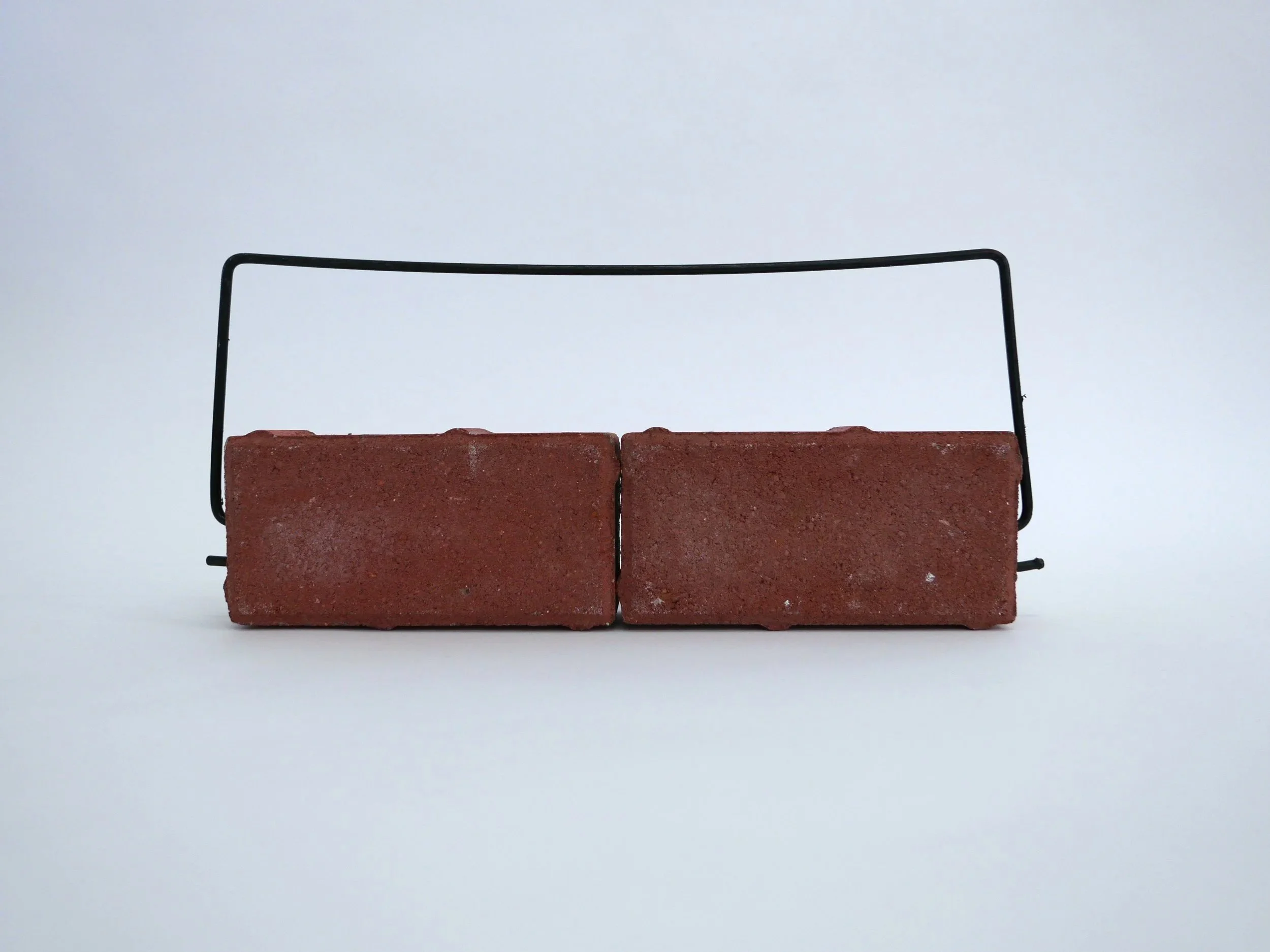 Proposal Nr. 09, 2016, Bricks and metal wire, 44x19,5x6 cm