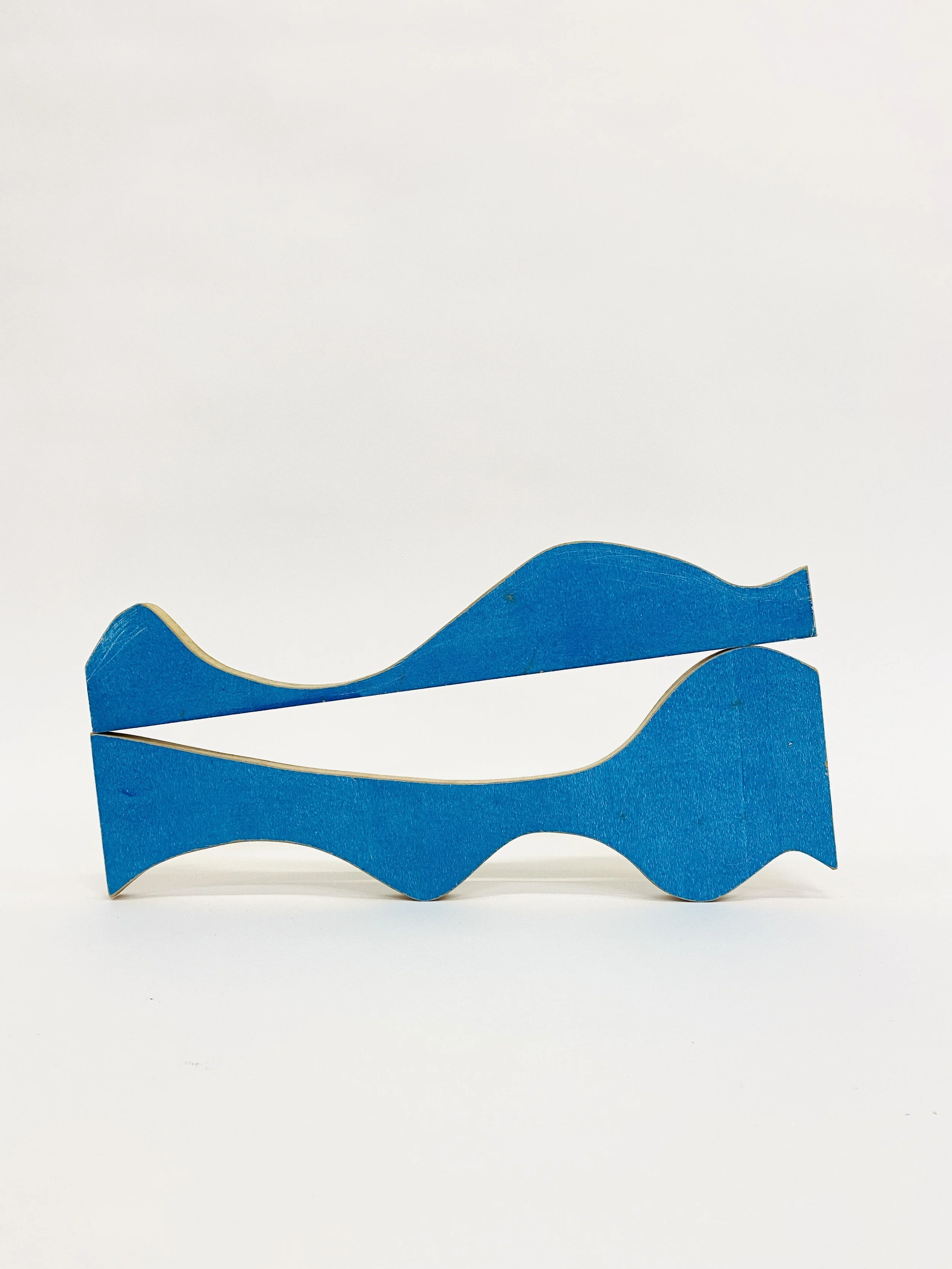 Never not missing the Sea, 2021, wood, paint
