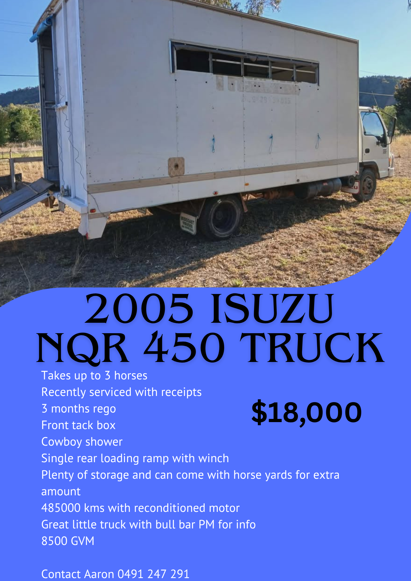 2005 Isuzu NQR 450 Truck 
