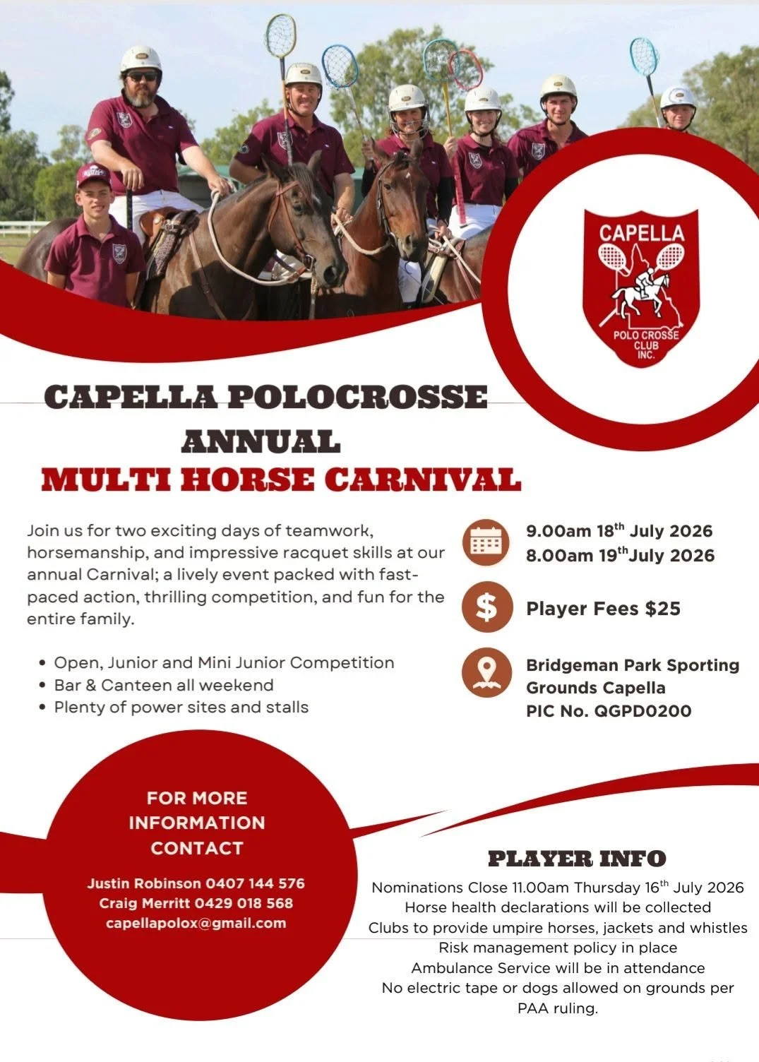 QLD - Capella Polocrosse 